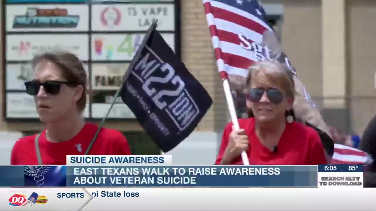 mixed berries vape East Texans gather to walk to raise awareness about veteran suicide