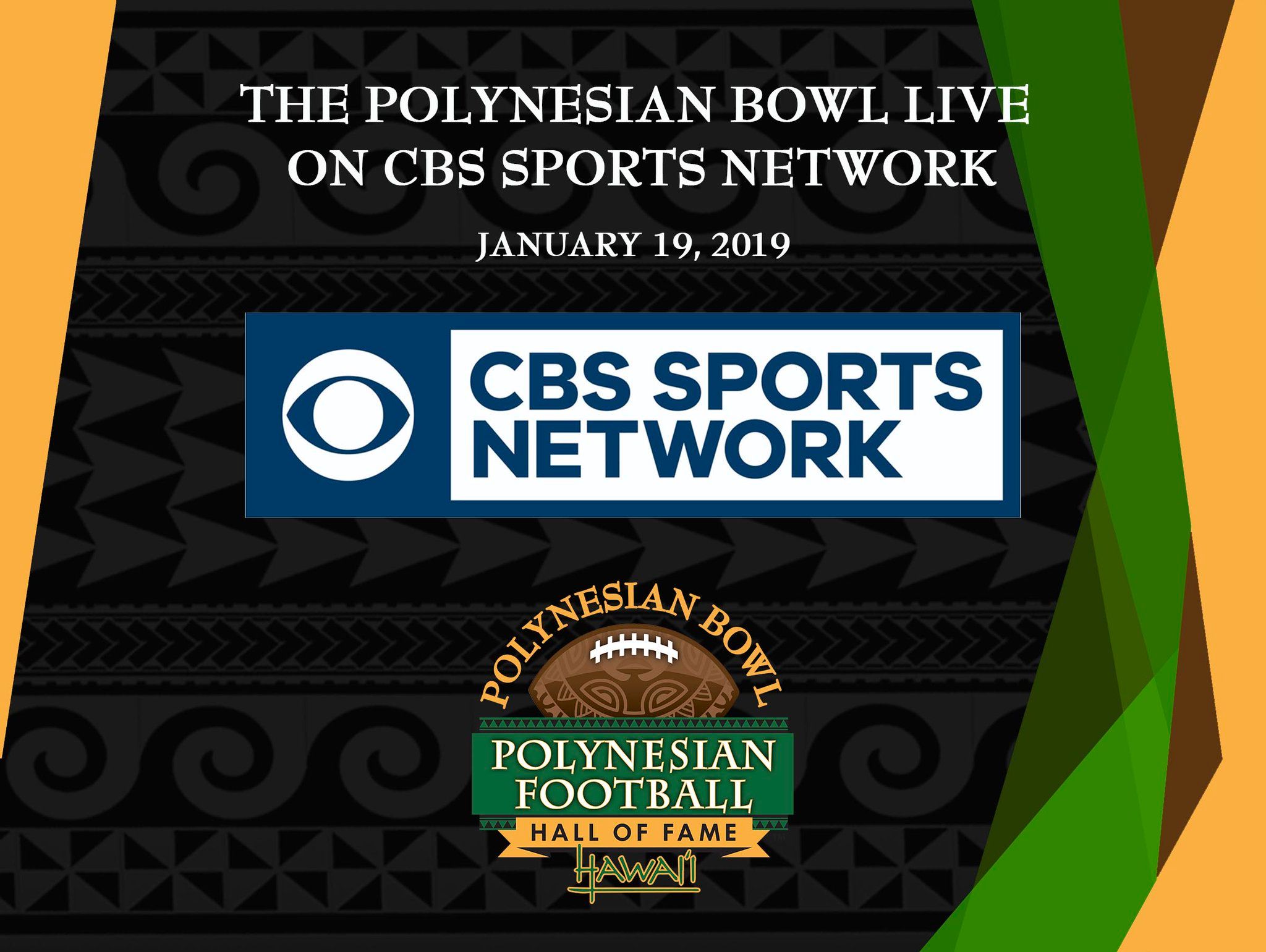 Polynesian Bowl to be televised live on CBS Sports Network