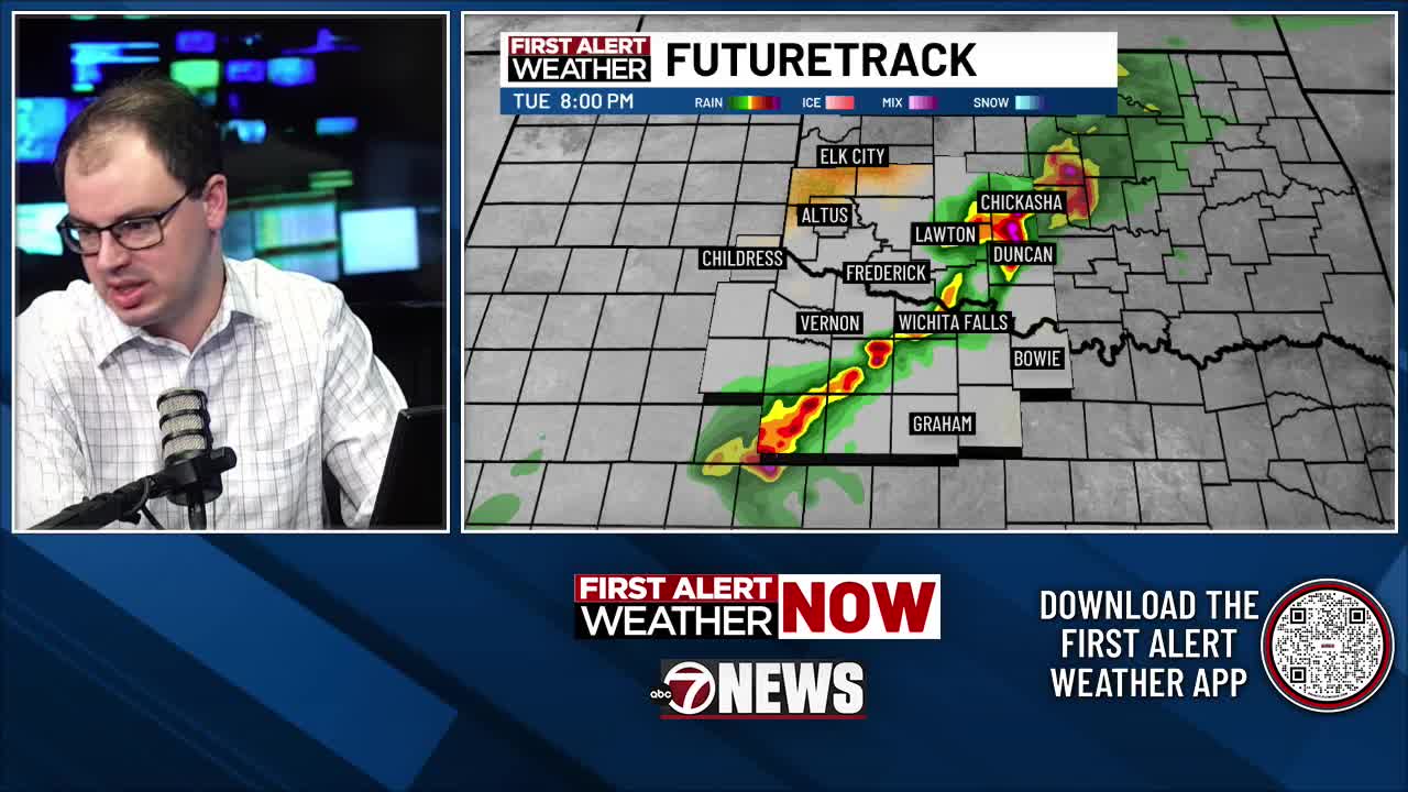 Severe storms possible Tuesday and Wednesday | 4/13 PM