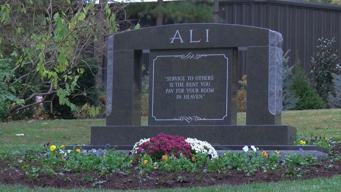 The Greatest's gravesite: Ali family invites all to see