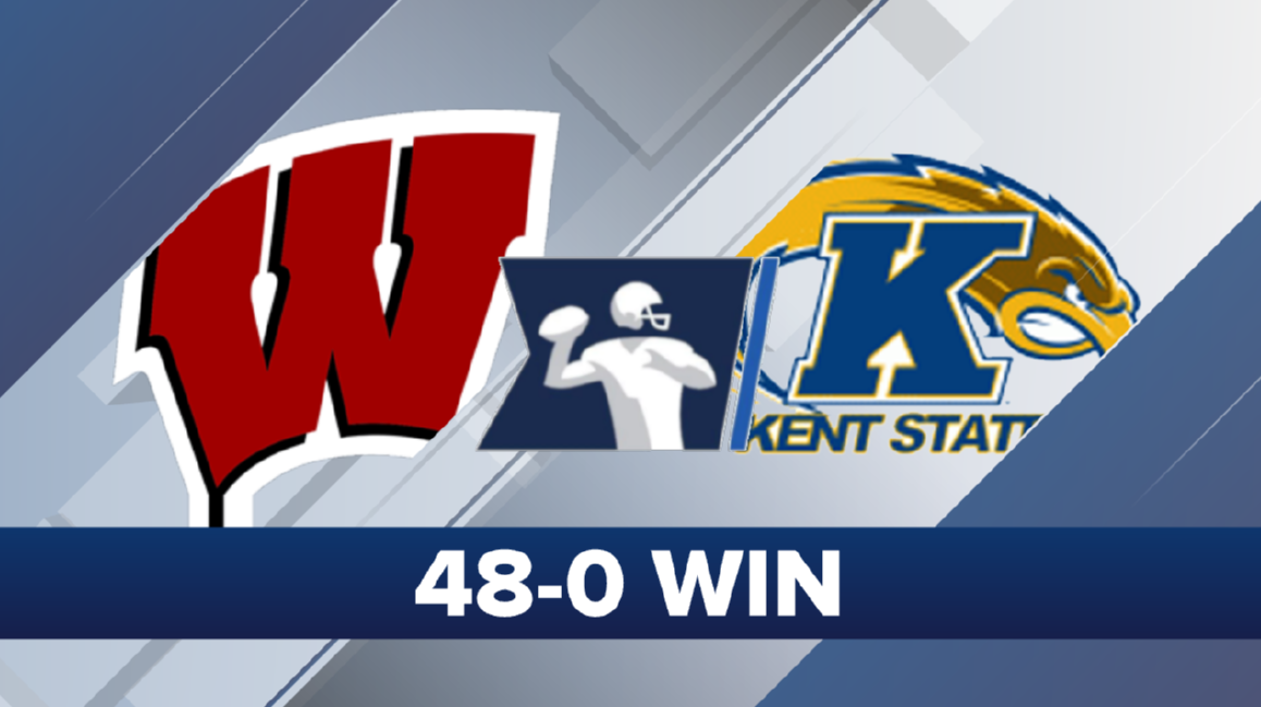 Jonathan Taylor had five touchdowns and UW's defense produced its third  shutout in five games in a 48-0 victory over Kent State