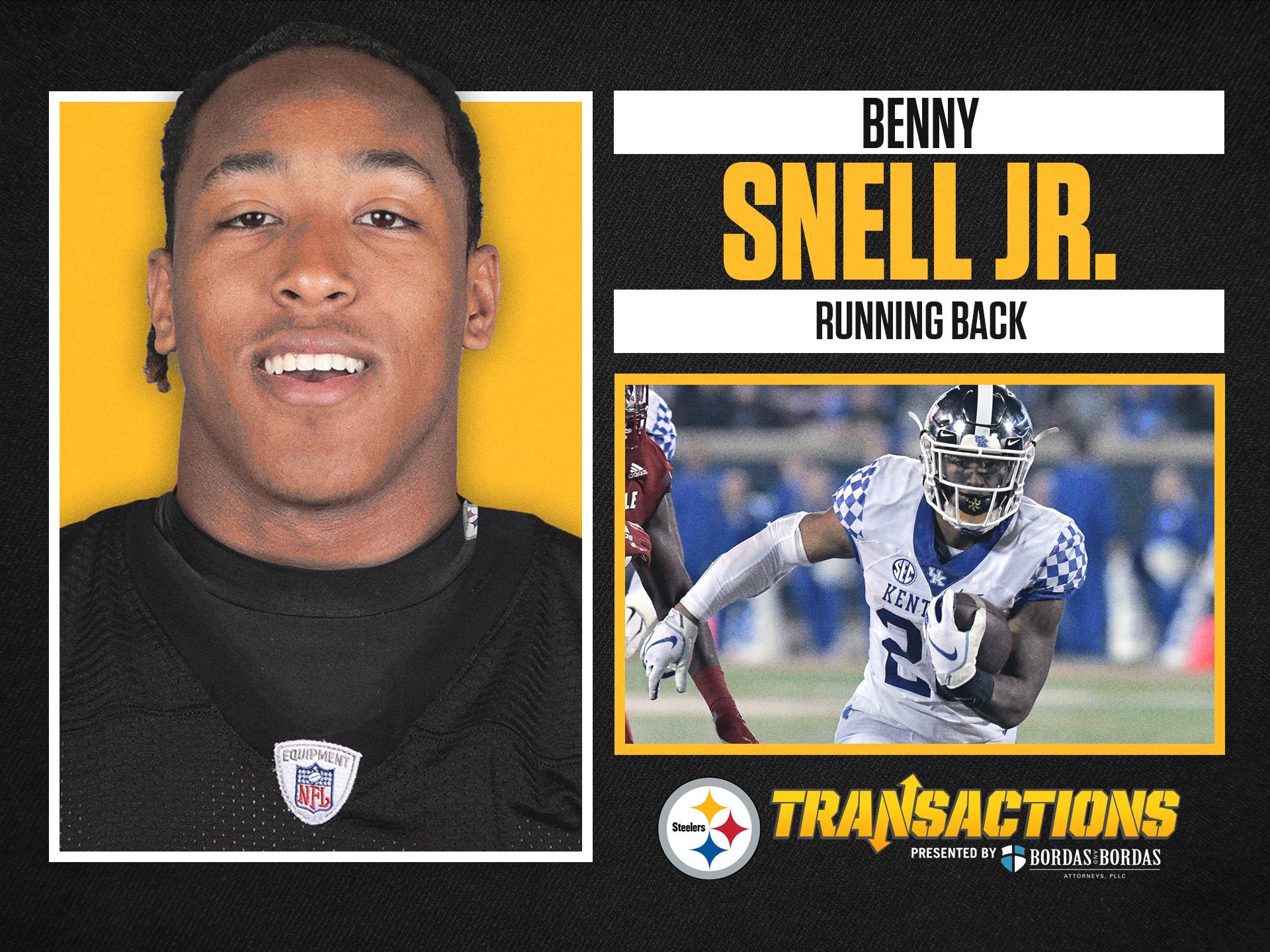 Pittsburgh Steelers ink Benny Snell