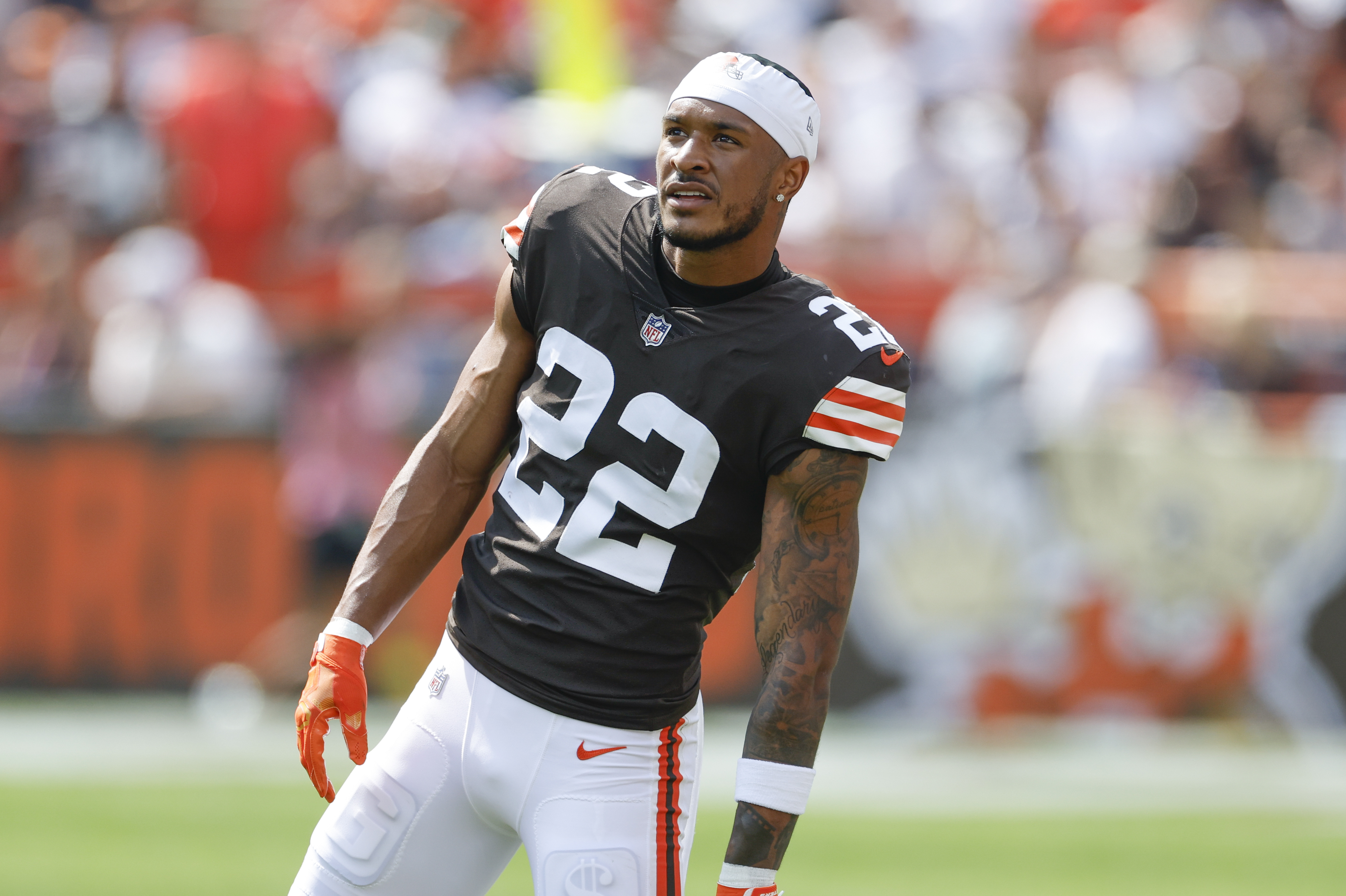 Browns players vote Grant Delpit 2021 Ed Block Courage Award winner