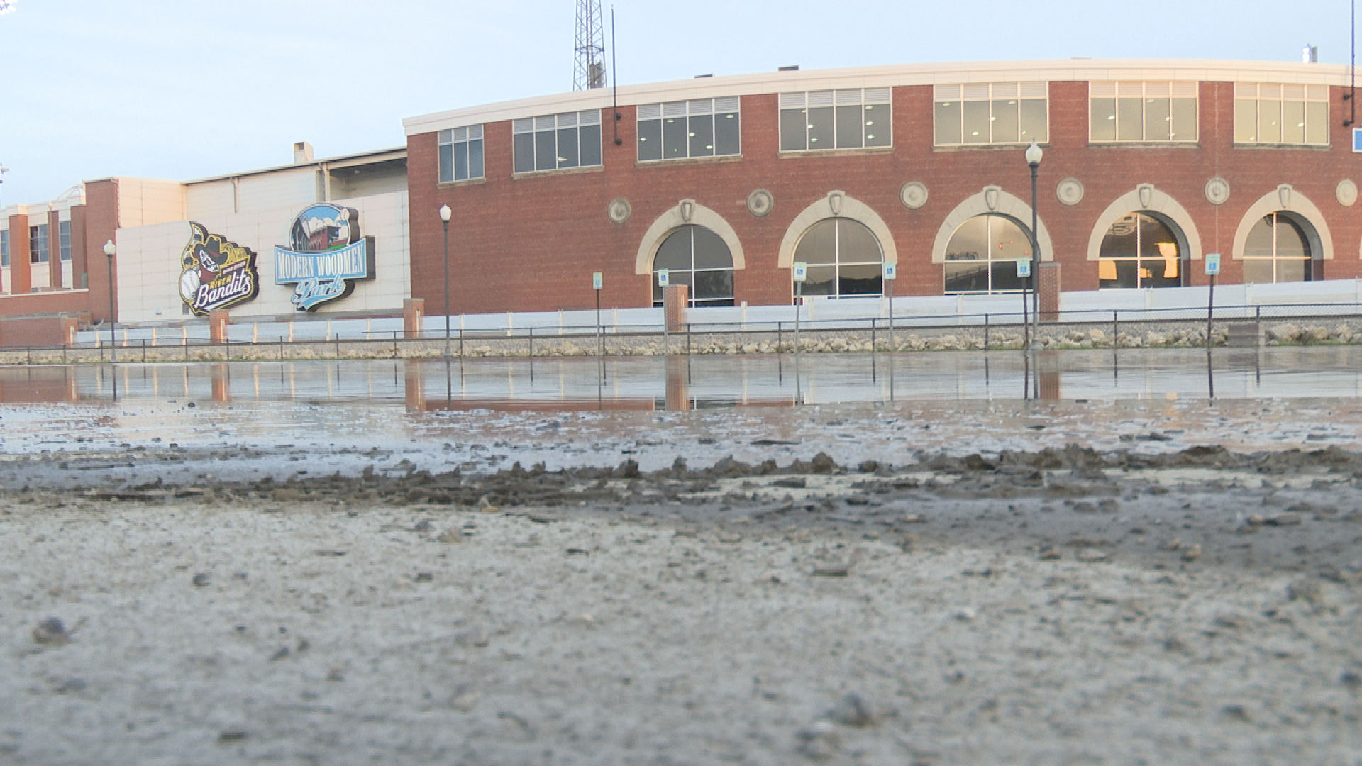 Quad Cities River Bandits, flooded out of ballpark, playing 40 of first 43  games on the road