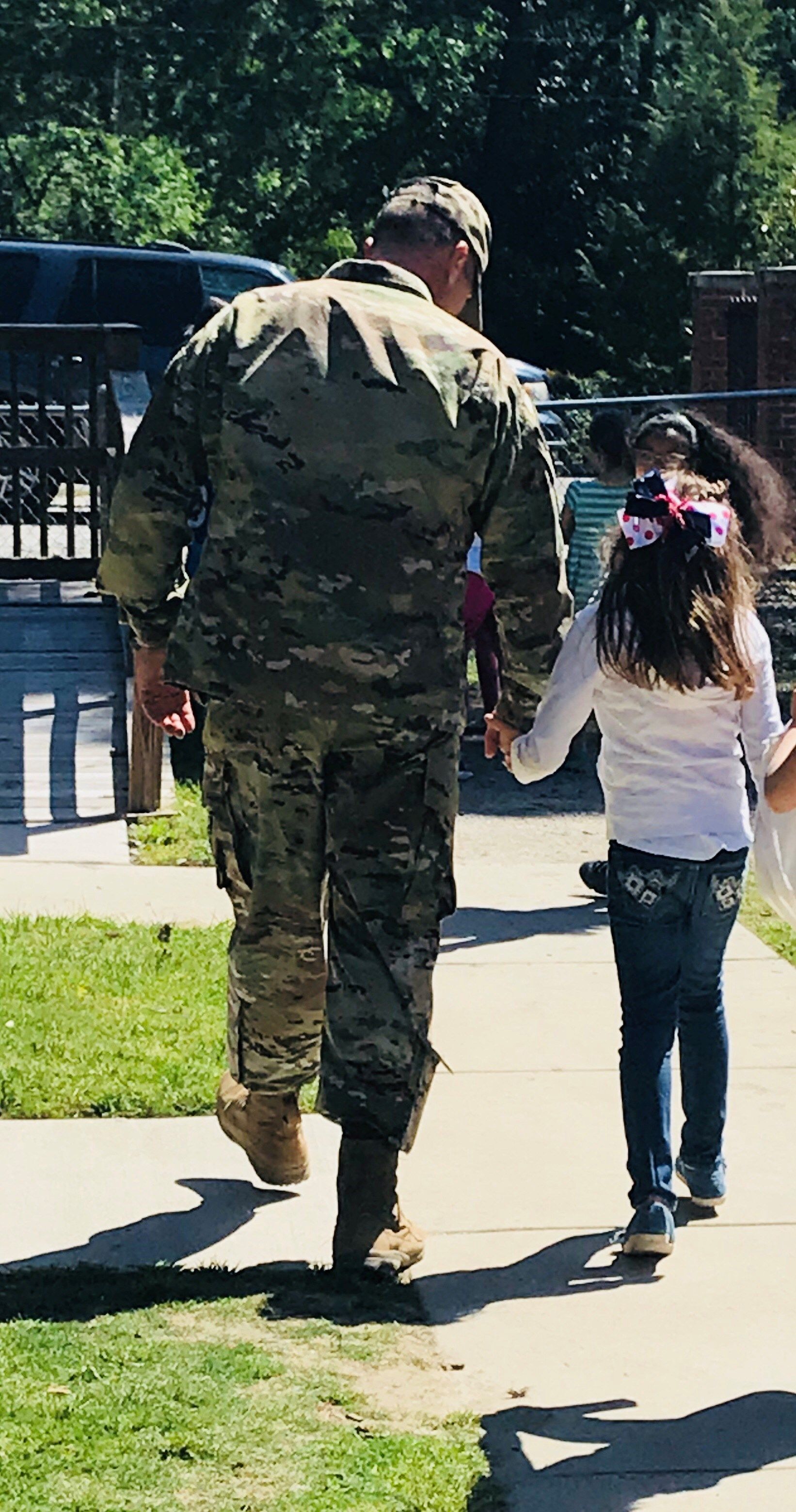 SO SWEET! Air Force uncle, niece showcase special bond in this sweet reunion