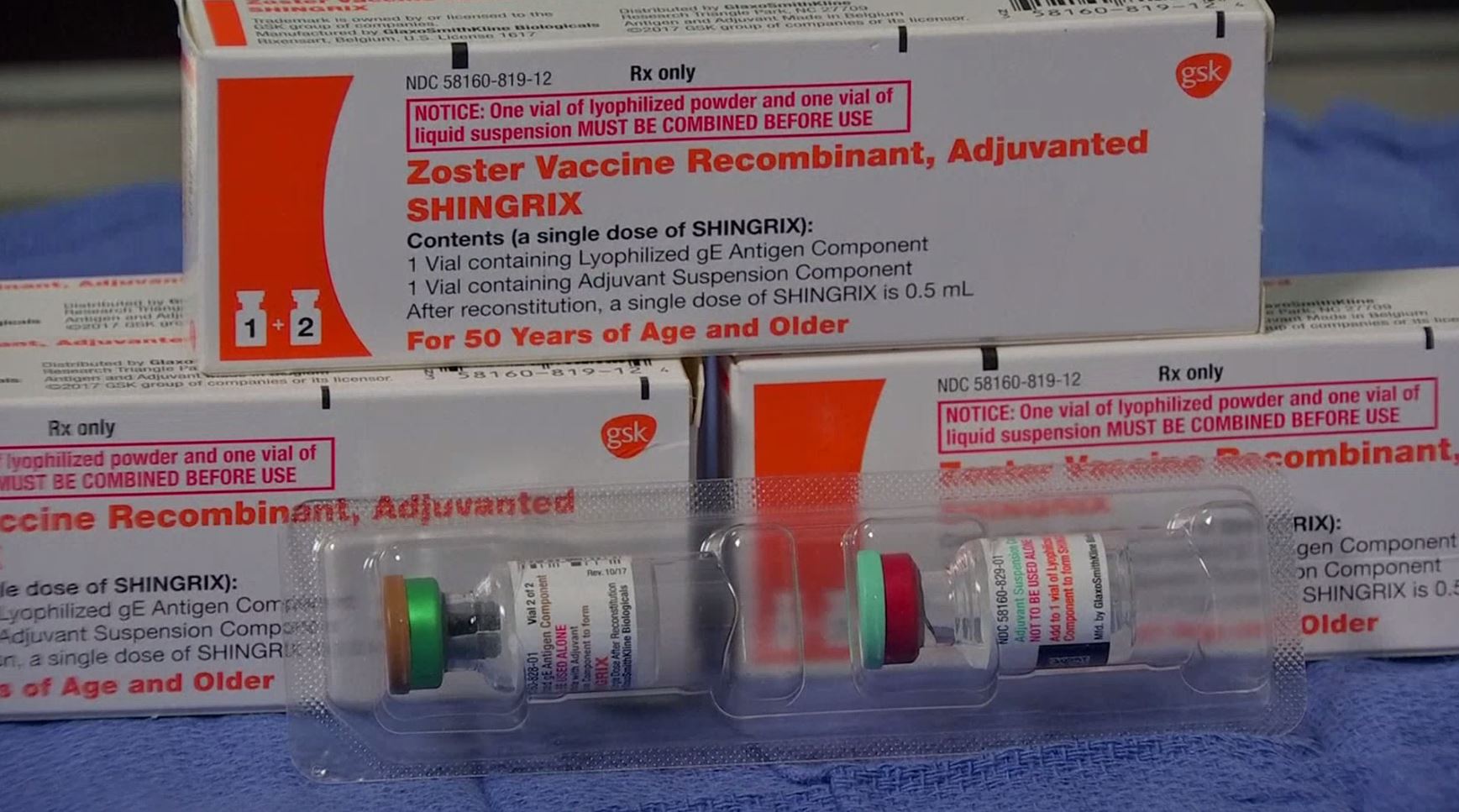 Lower age requirement leads to reports of shingles vaccine shortage