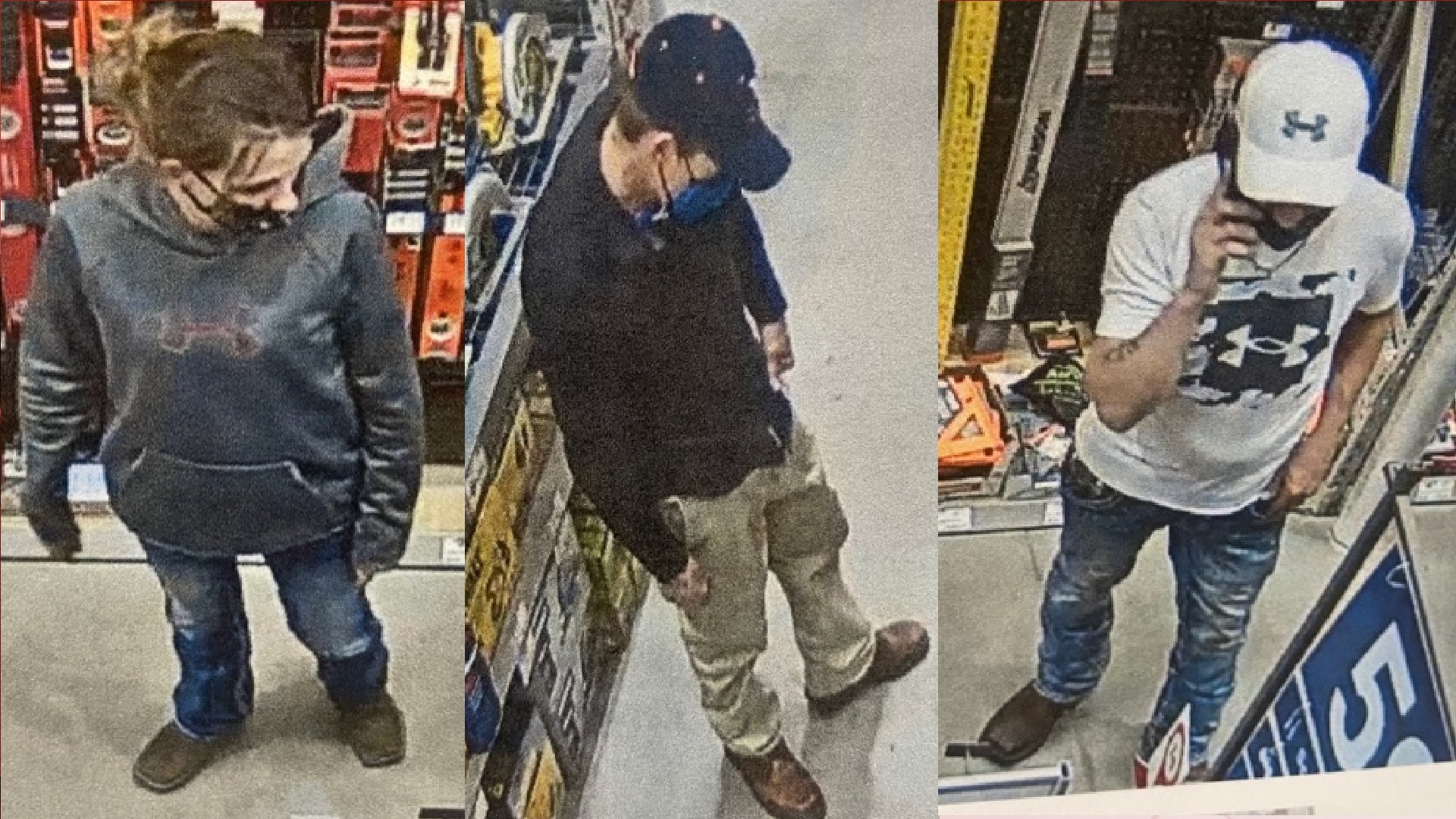 Lynchburg Police Looking For Three People Who Stole From Lowes Store