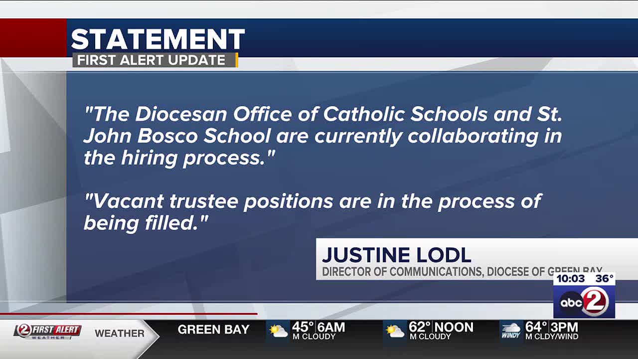 Friends of St. John Bosco hold candlelight vigil to pray for the school