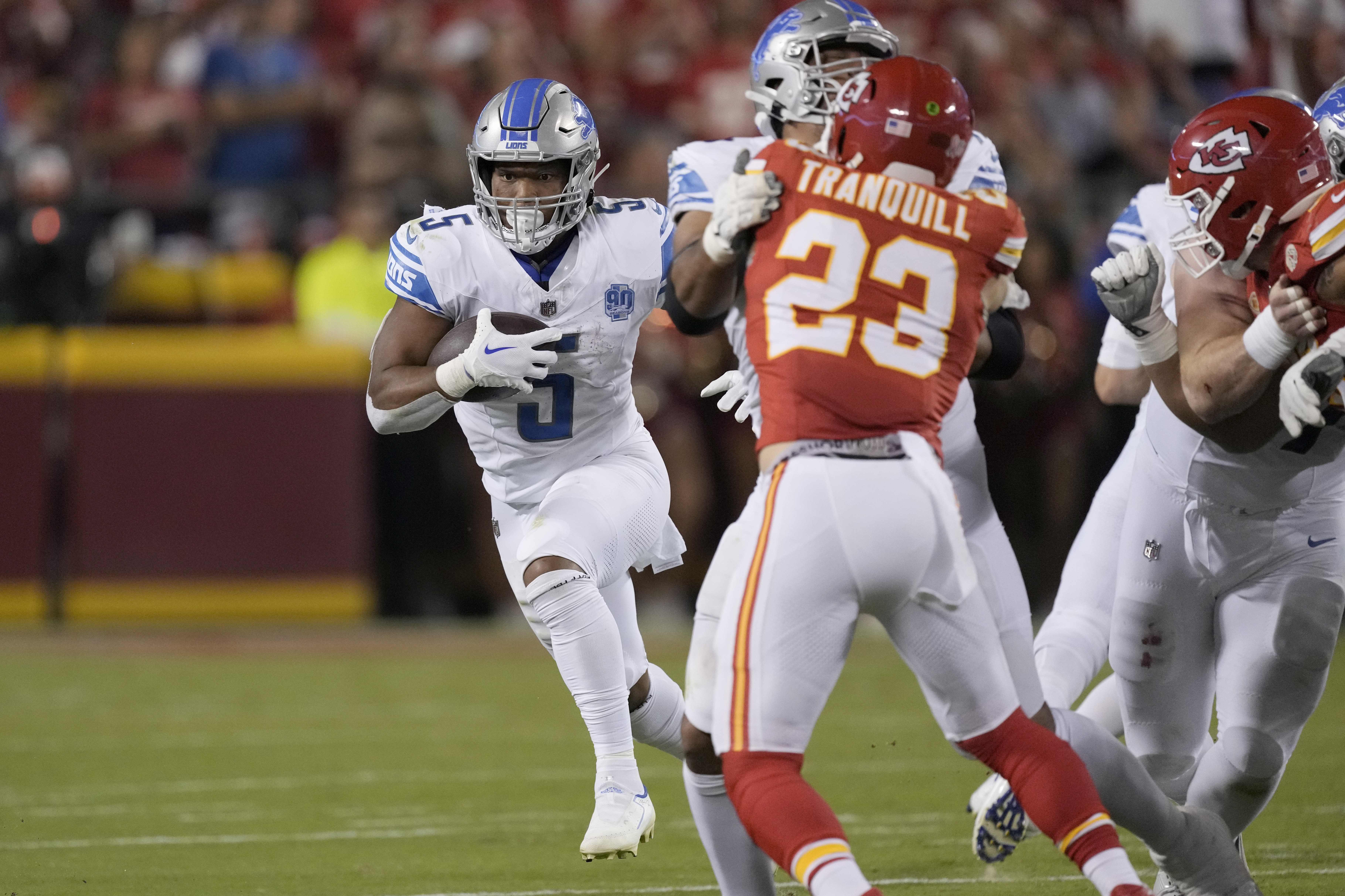 WAMC Sports Report 9/8/23: Lions spoil Chiefs' Super Bowl title