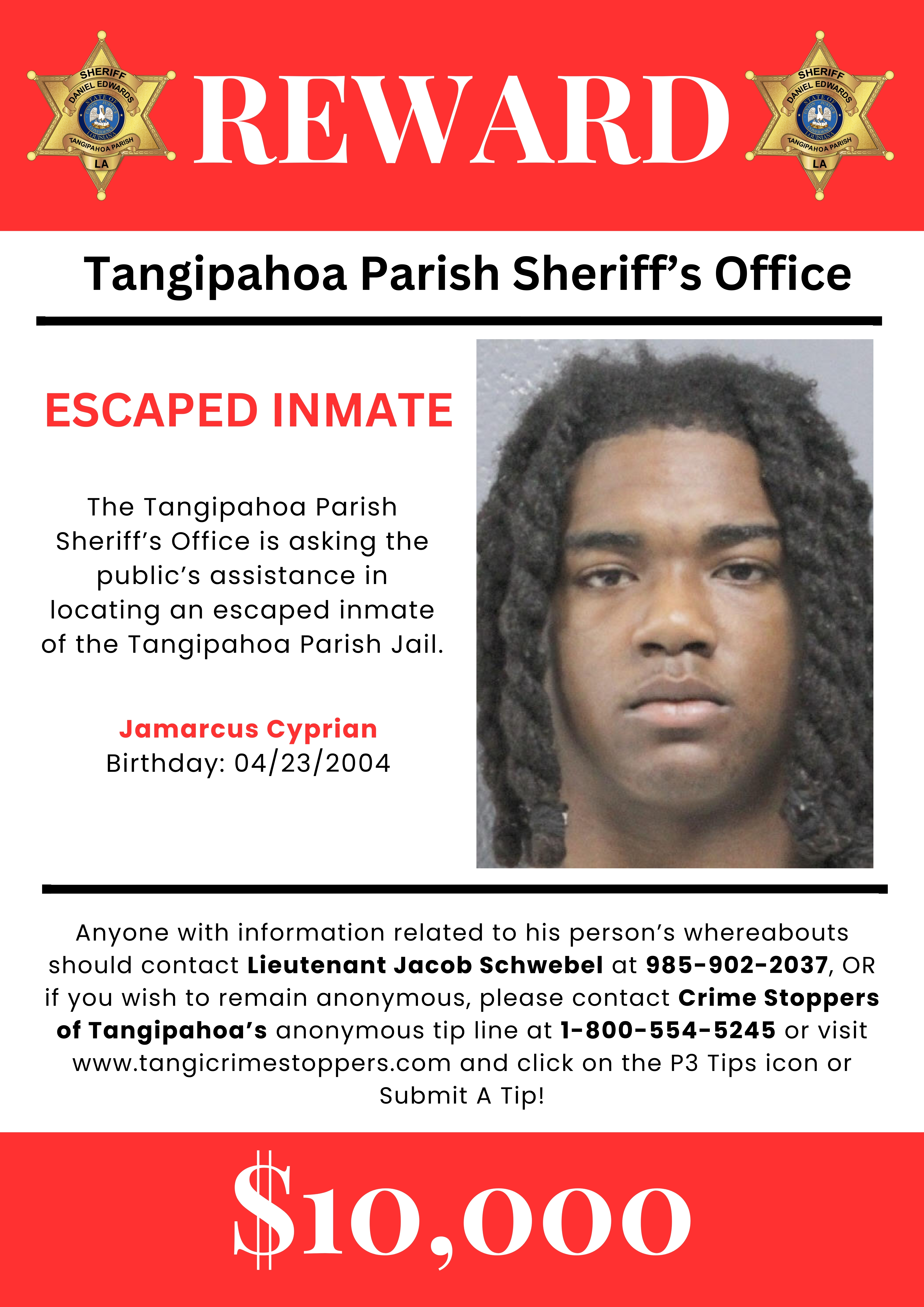 Baton Rouge man dubbed 'The Saw Bandit' among Tangipahoa Parish's