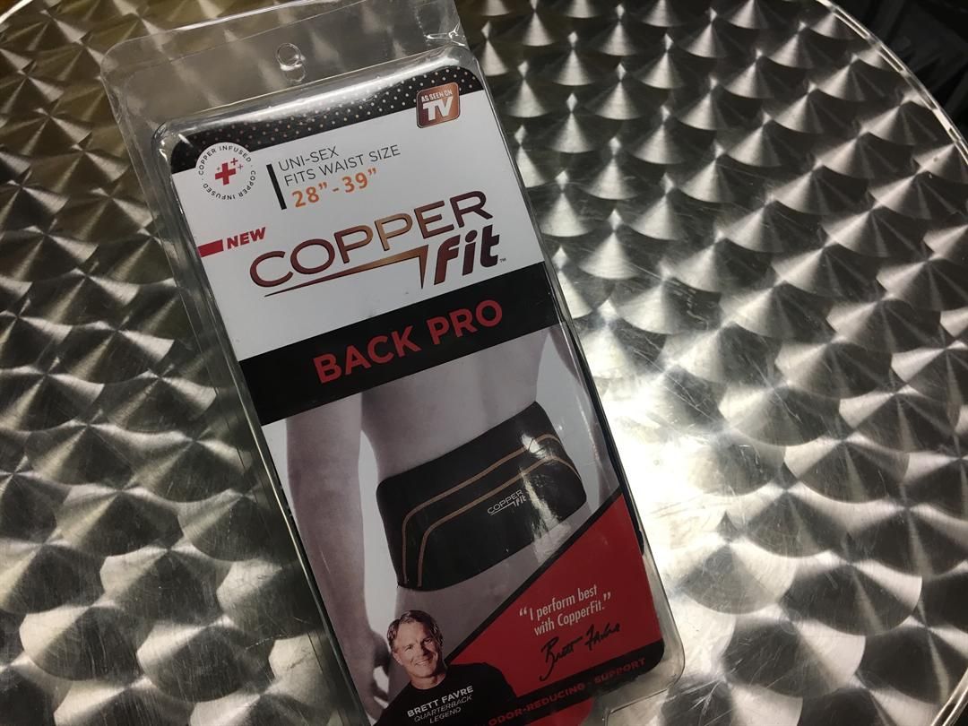 As Seen On TV Copper Fit Pro Back Support - Shop Sleeves & Braces at H-E-B