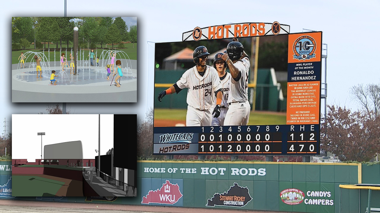 Bowling Green Hot Rods unveil multi-million dollar upgrades