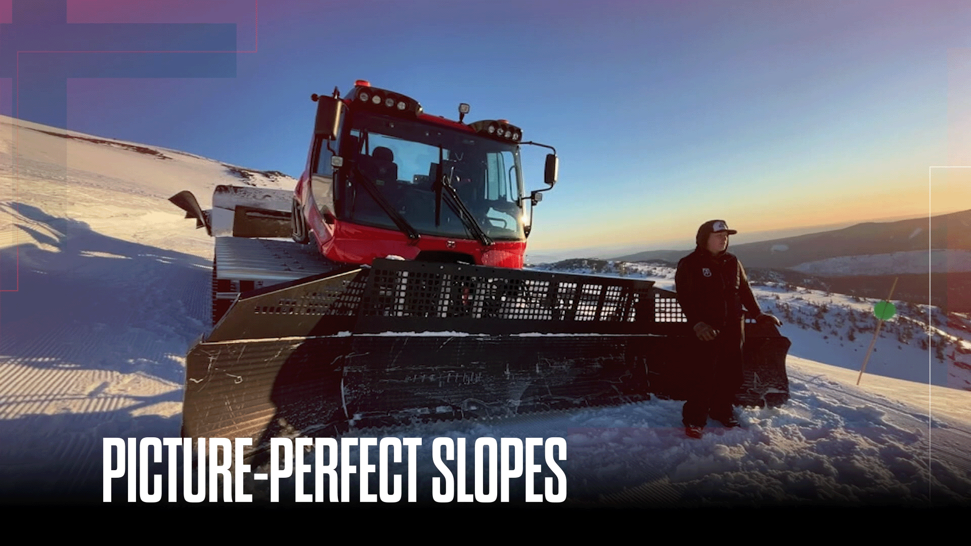 Shaping the slopes: Behind the scenes with snowcat groomers on Mt