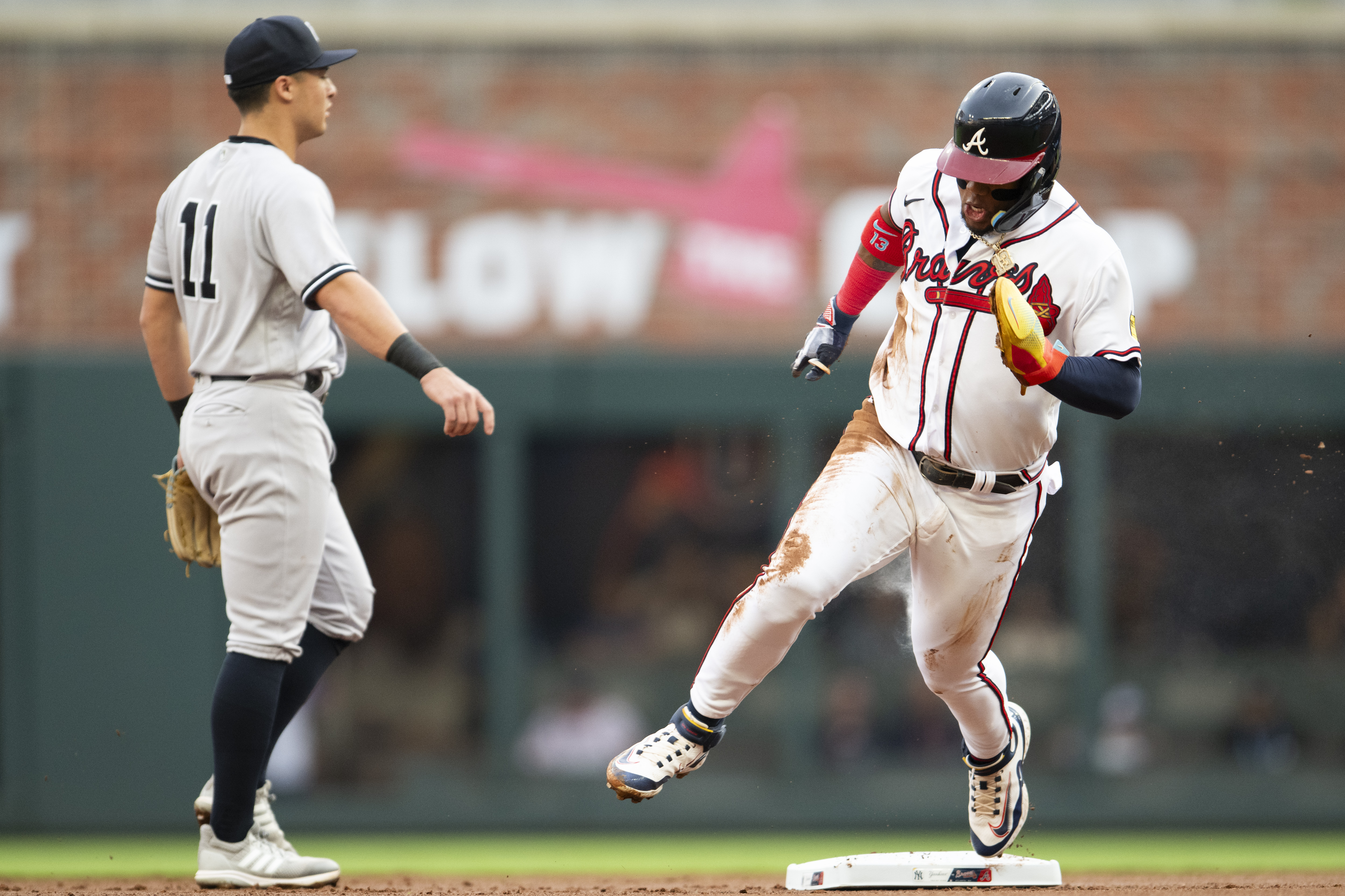 Atlanta Braves attempted to replace Marcell Ozuna at the deadline