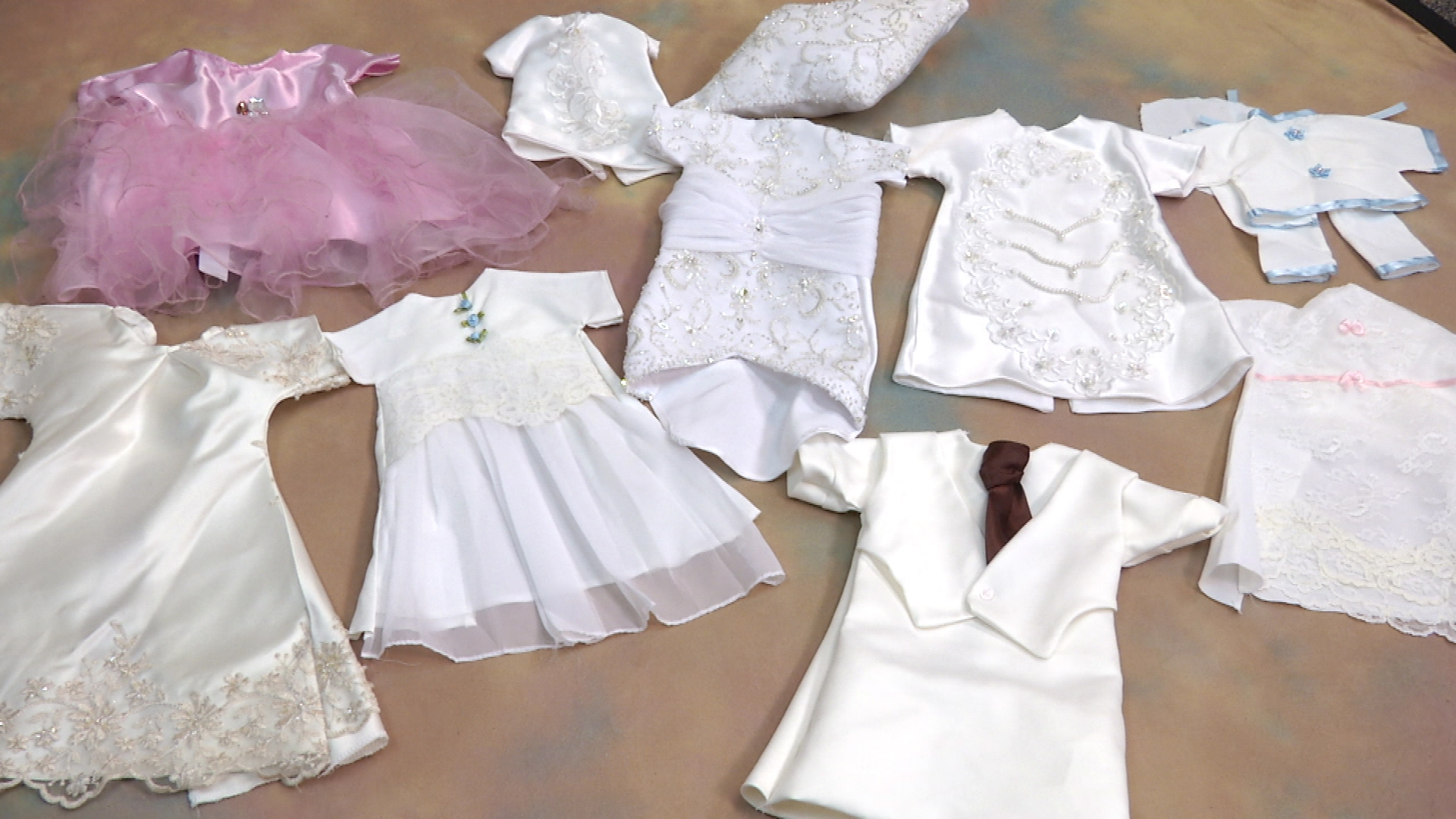 Arkansas woman transforms wedding dresses into cherished angel gowns for  prematurely lost babies  KATV