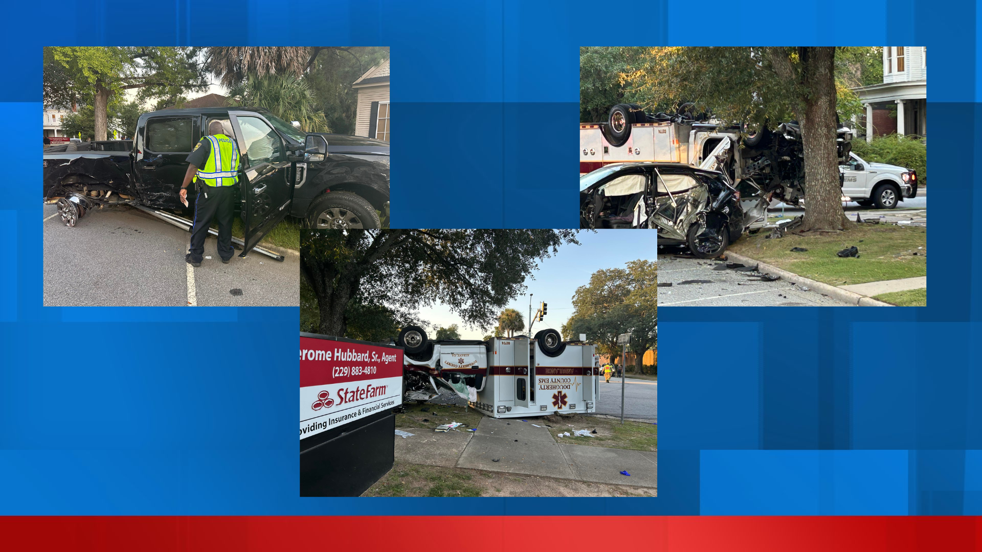 Victim speaks out following ambulance rollover crash in Albany