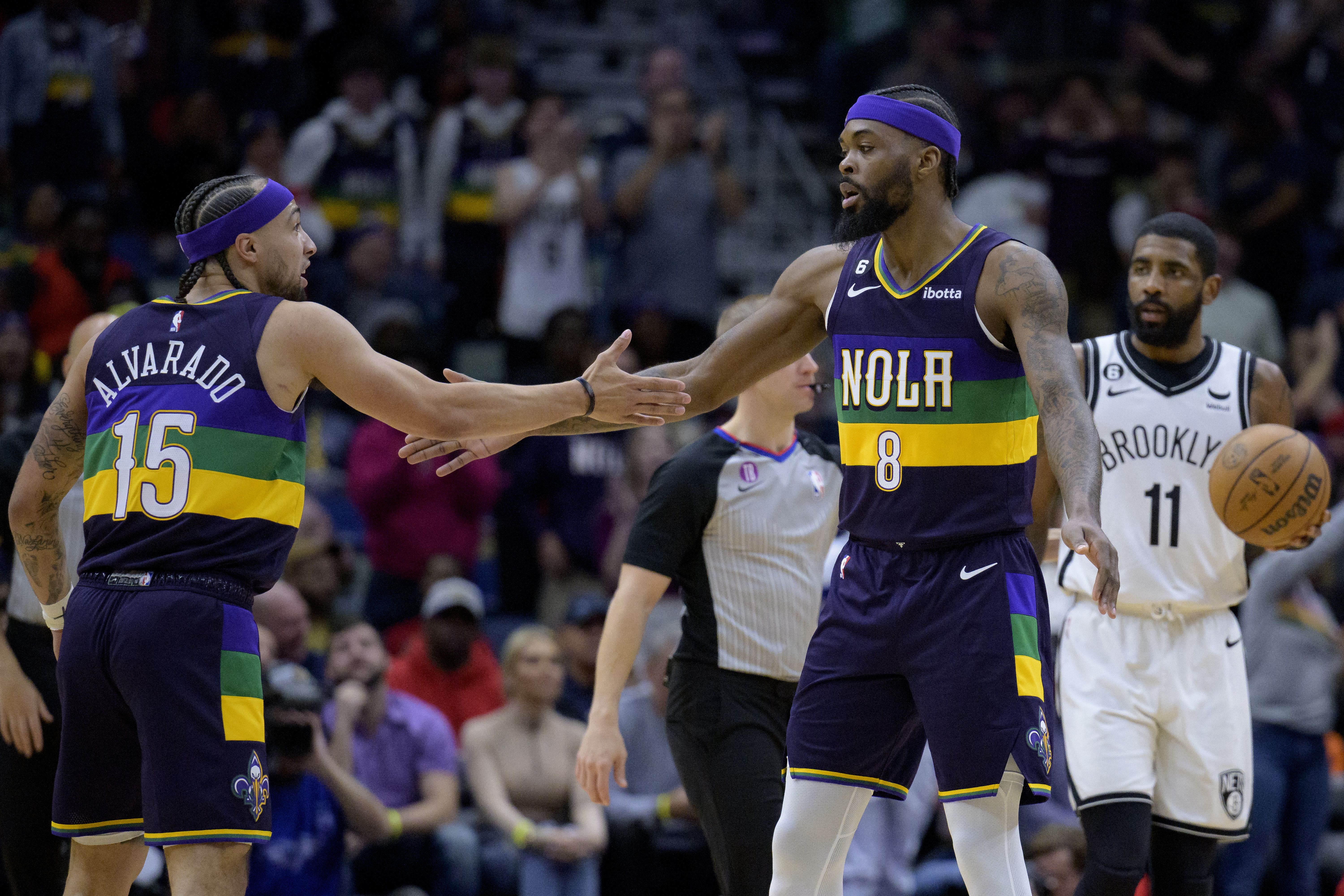 New Orleans Pelicans 22/23 City Edition Uniform: Mardi Gras