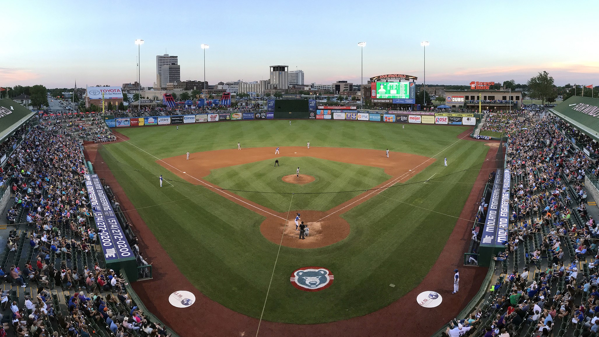The Cubs will host two exhibition games at the South Bend