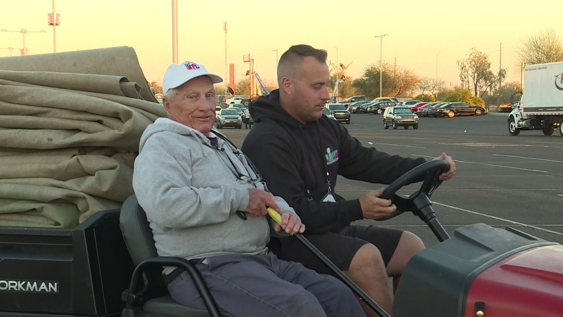 It wasn't safe': George Toma speaks with KMBC about condition of field at  Super Bowl LVII 