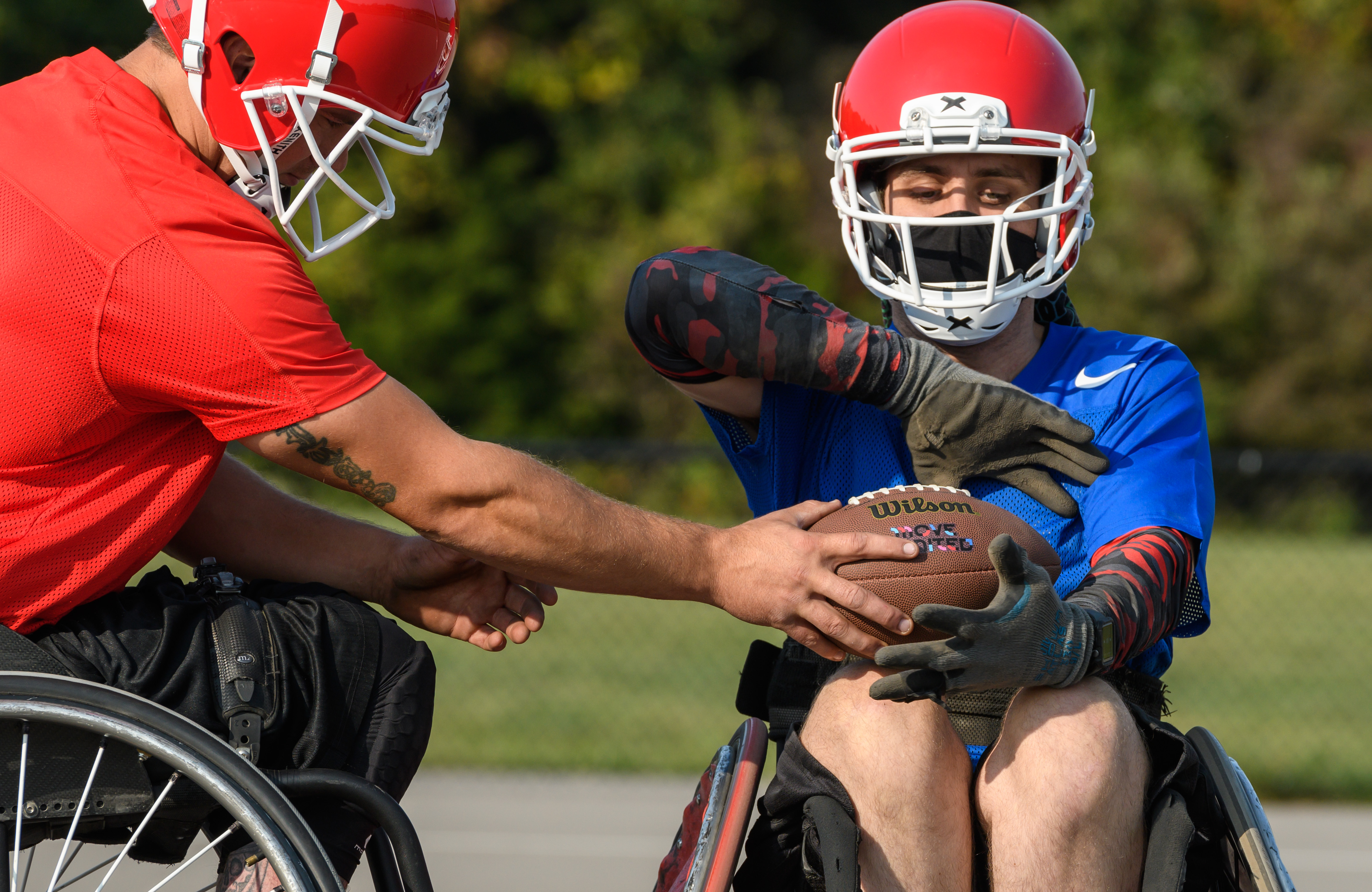 Wheelchair Football League team comes to Alabama's Lakeshore Foundation -  Alabama News Center