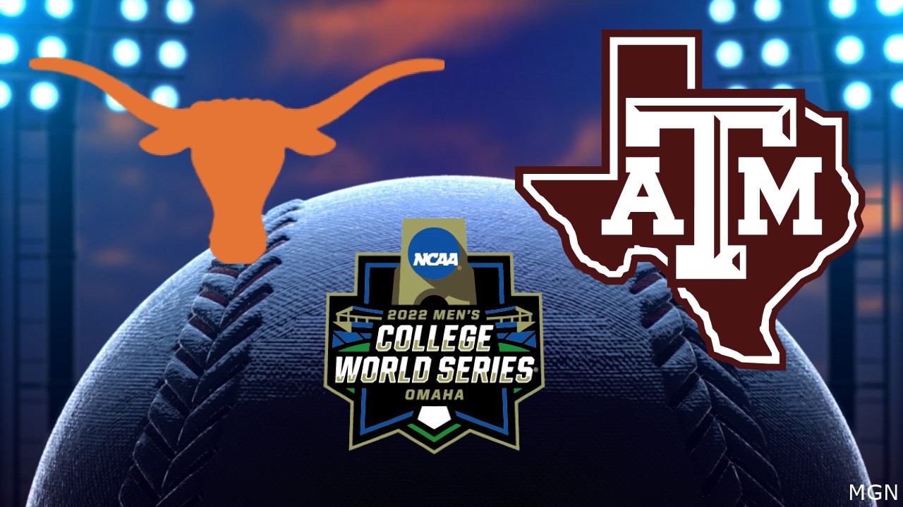 NCAA baseball super regionals: Texas A&M advances to College World Series;  4 road teams win Game 1s 