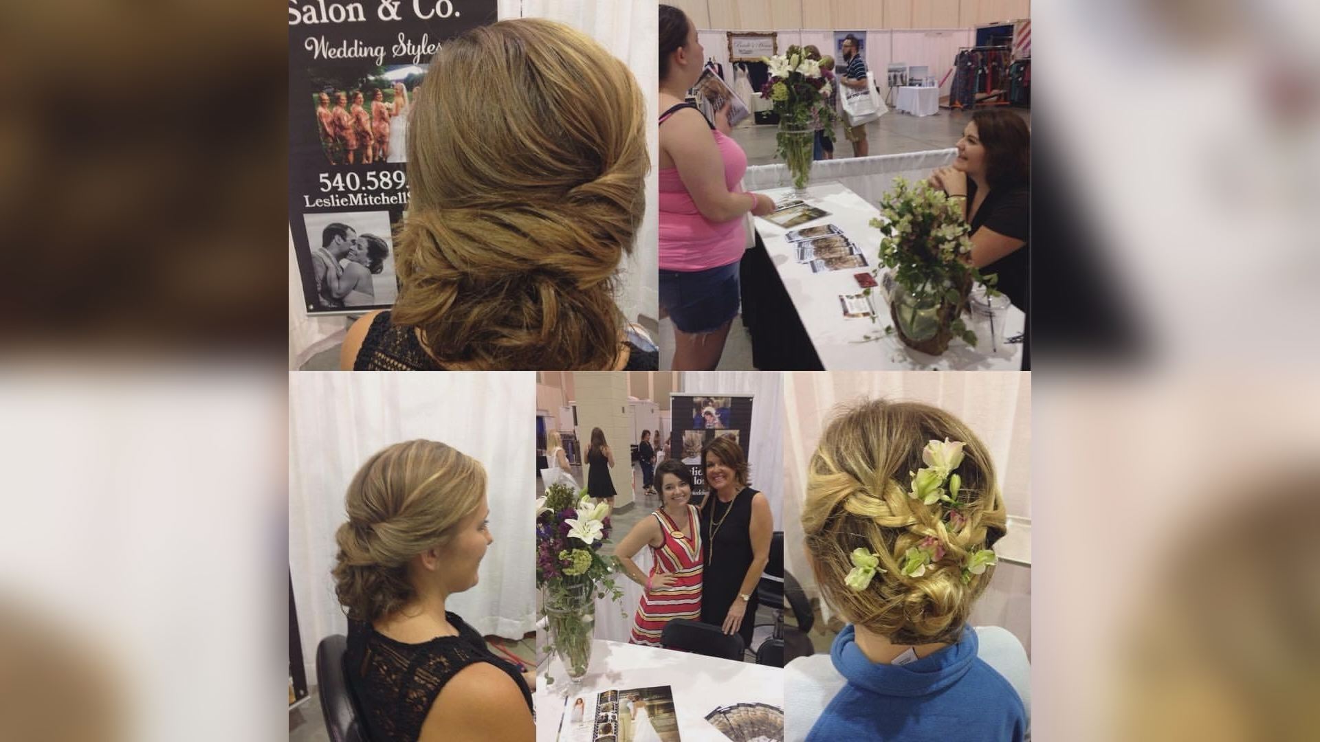 Brides can get hair style advice for their special day this weekend