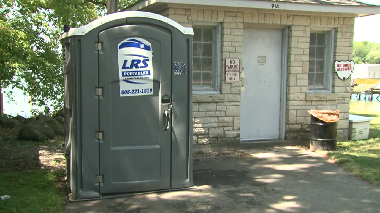 Hidden camera found inside porta-potty at Wisconsin beach