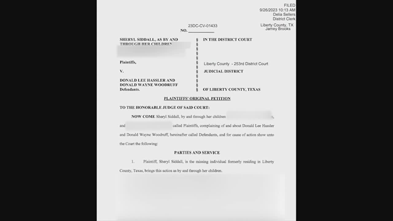 Texas family sues files suit against man accused of taking over woman's  home after her disappearance