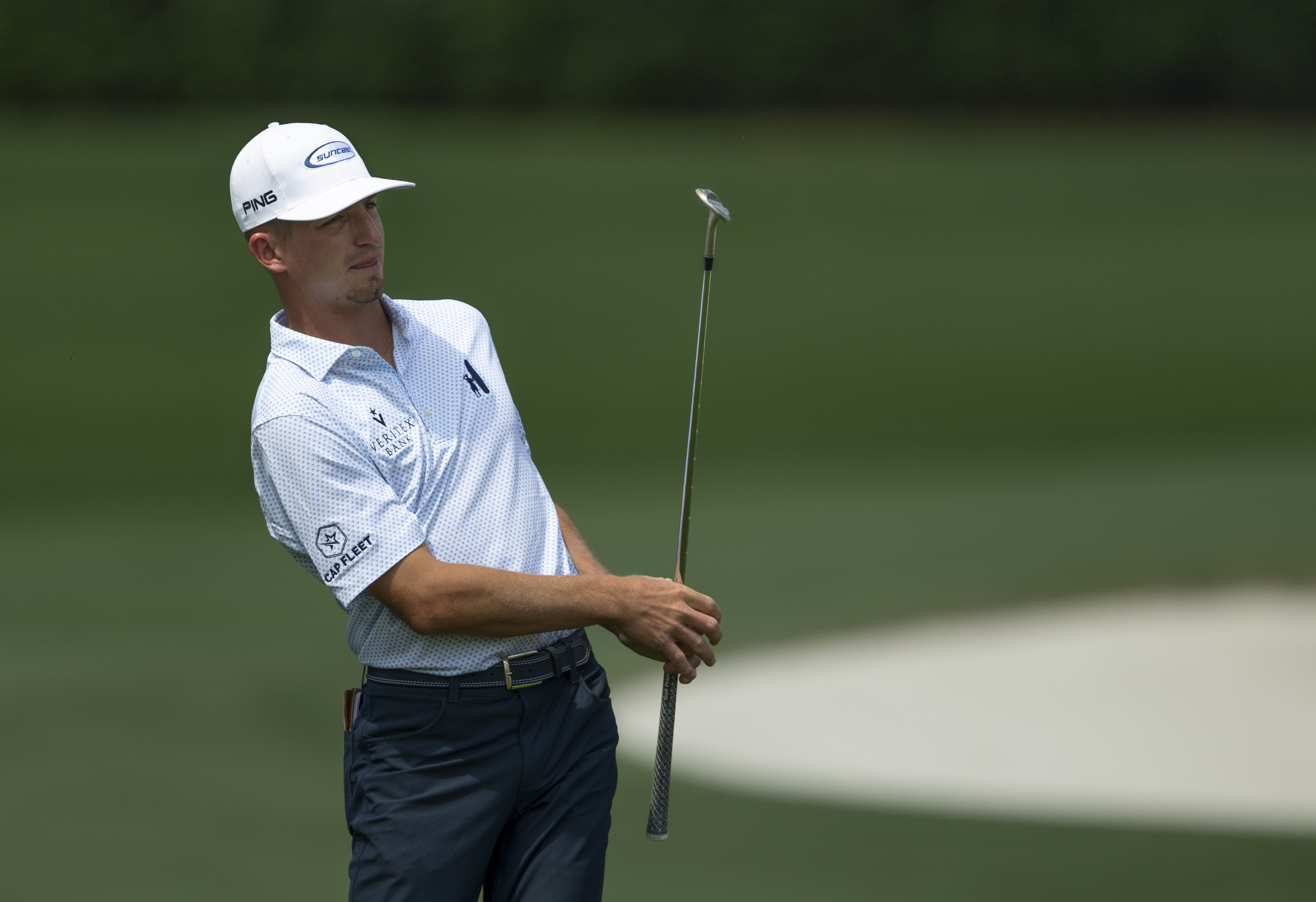 Masters play suspended, Bennett sits in third place image