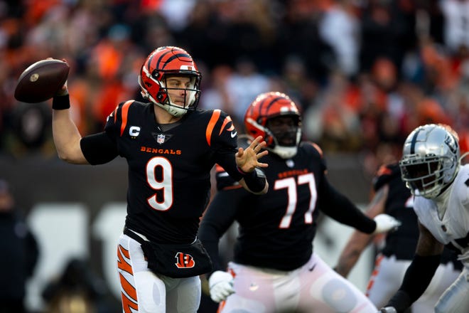 Las Vegas Raiders 19-26 Cincinnati Bengals: Joe Burrow leads