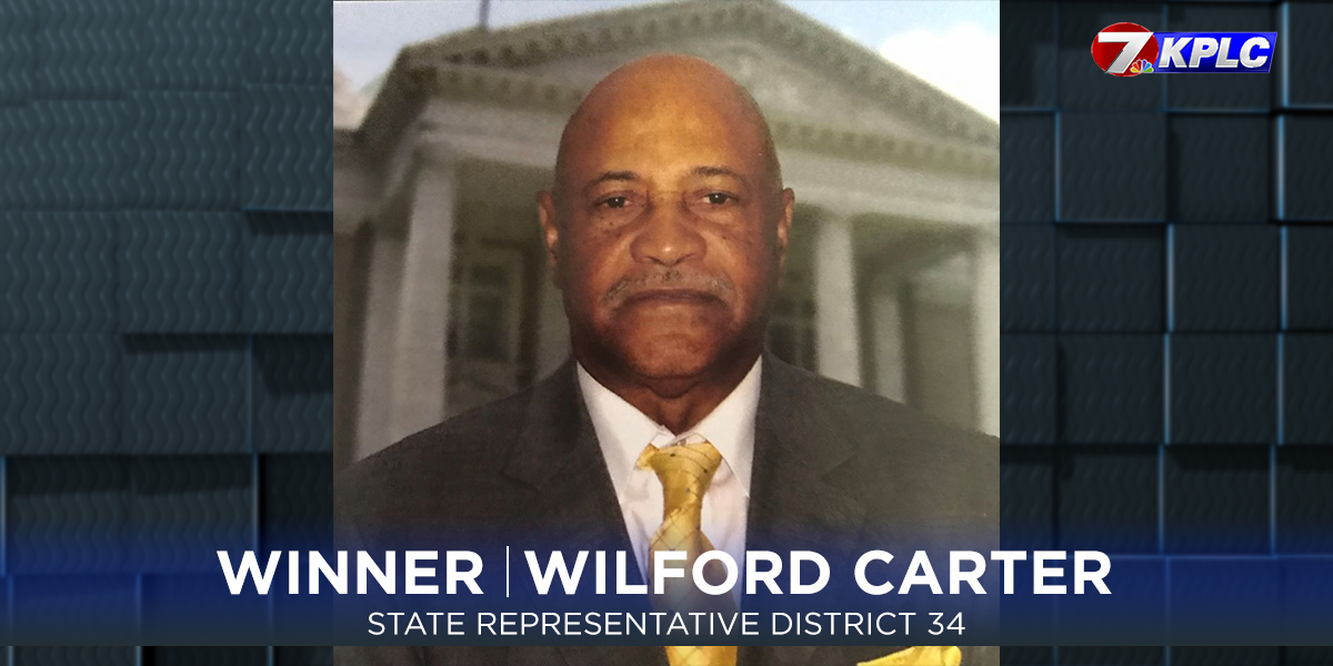 Wilford Carter Sr. wins 34th Representative seat