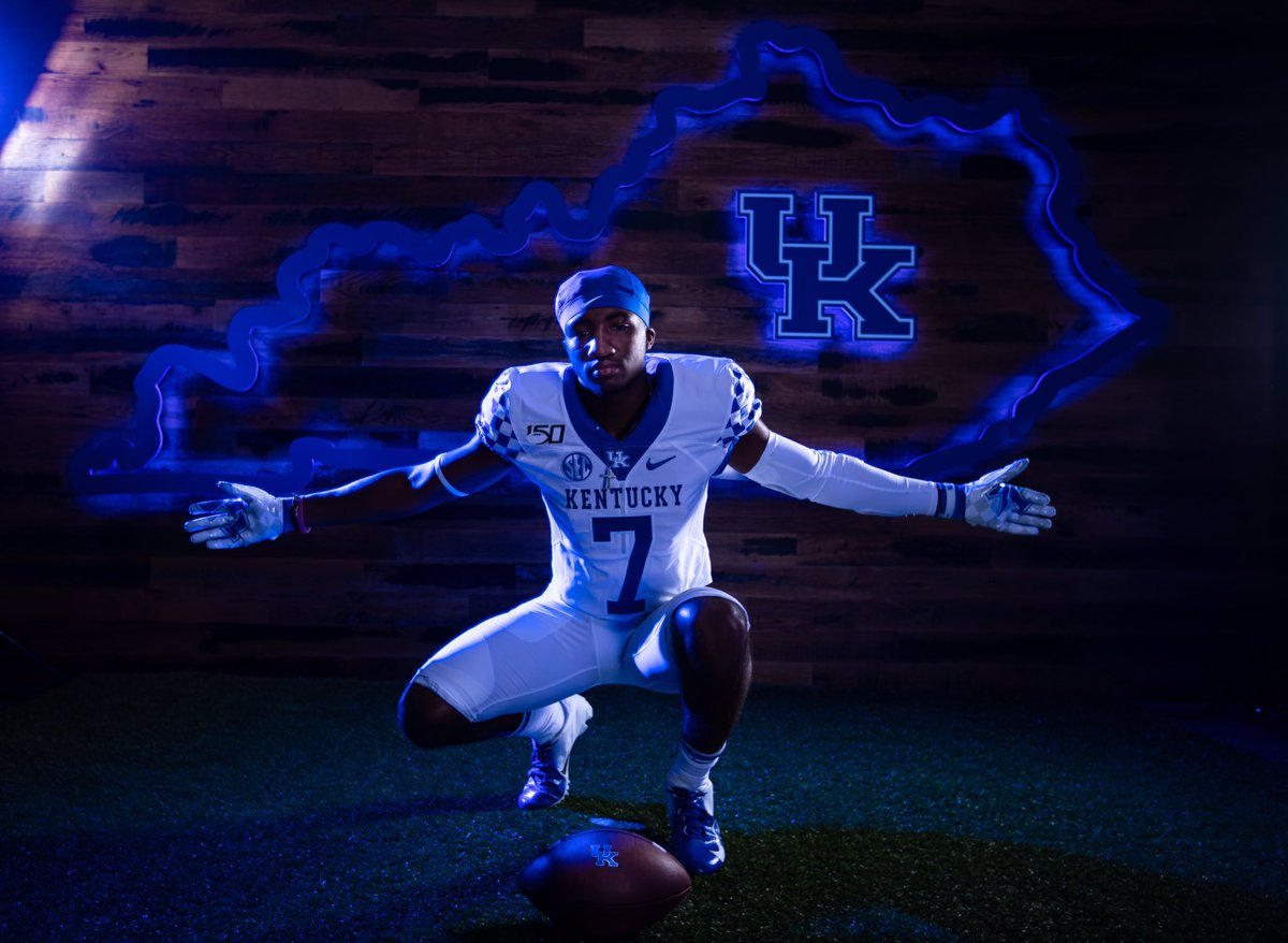 Photos of two new Kentucky football helmets have emerged