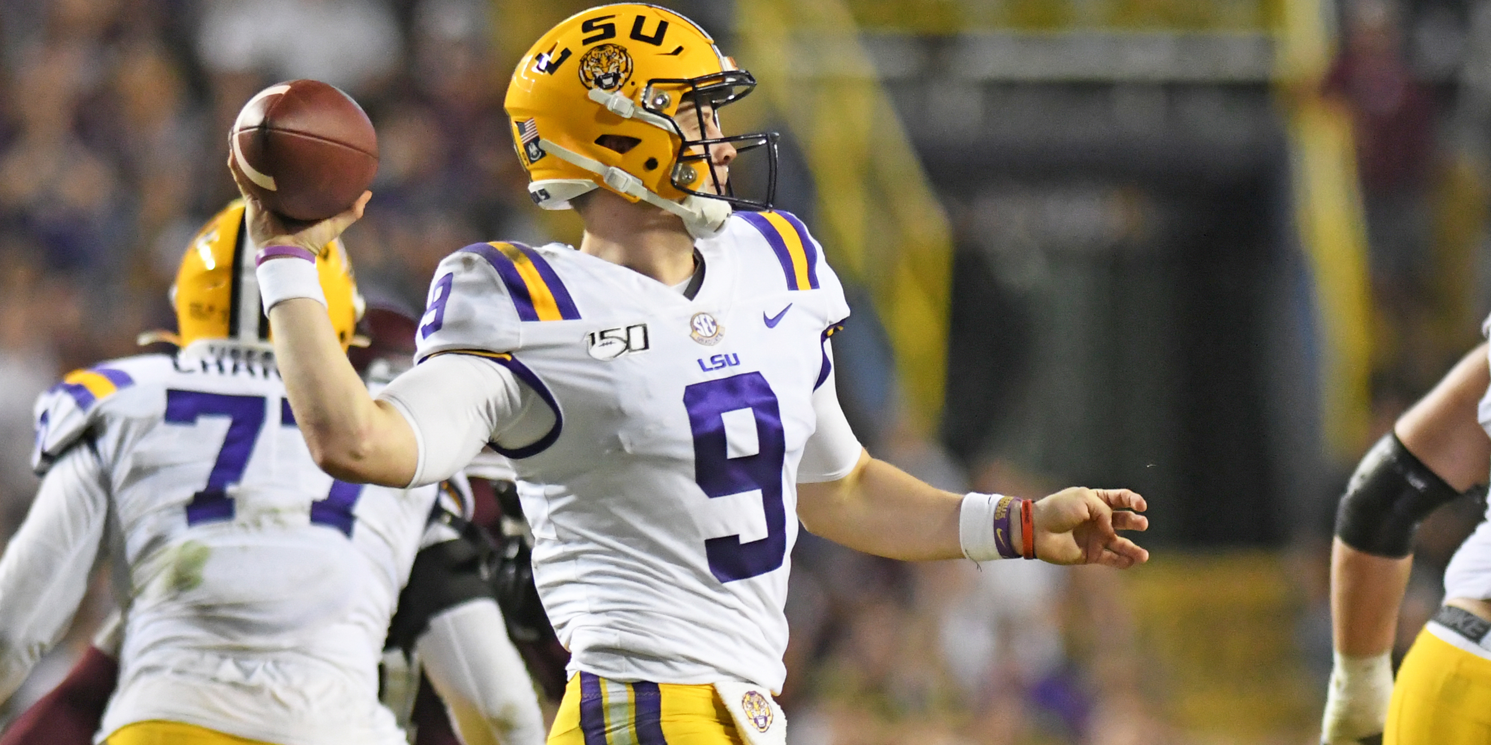 DB Who? Texas had the shirts, Joe Burrow and LSU receivers had