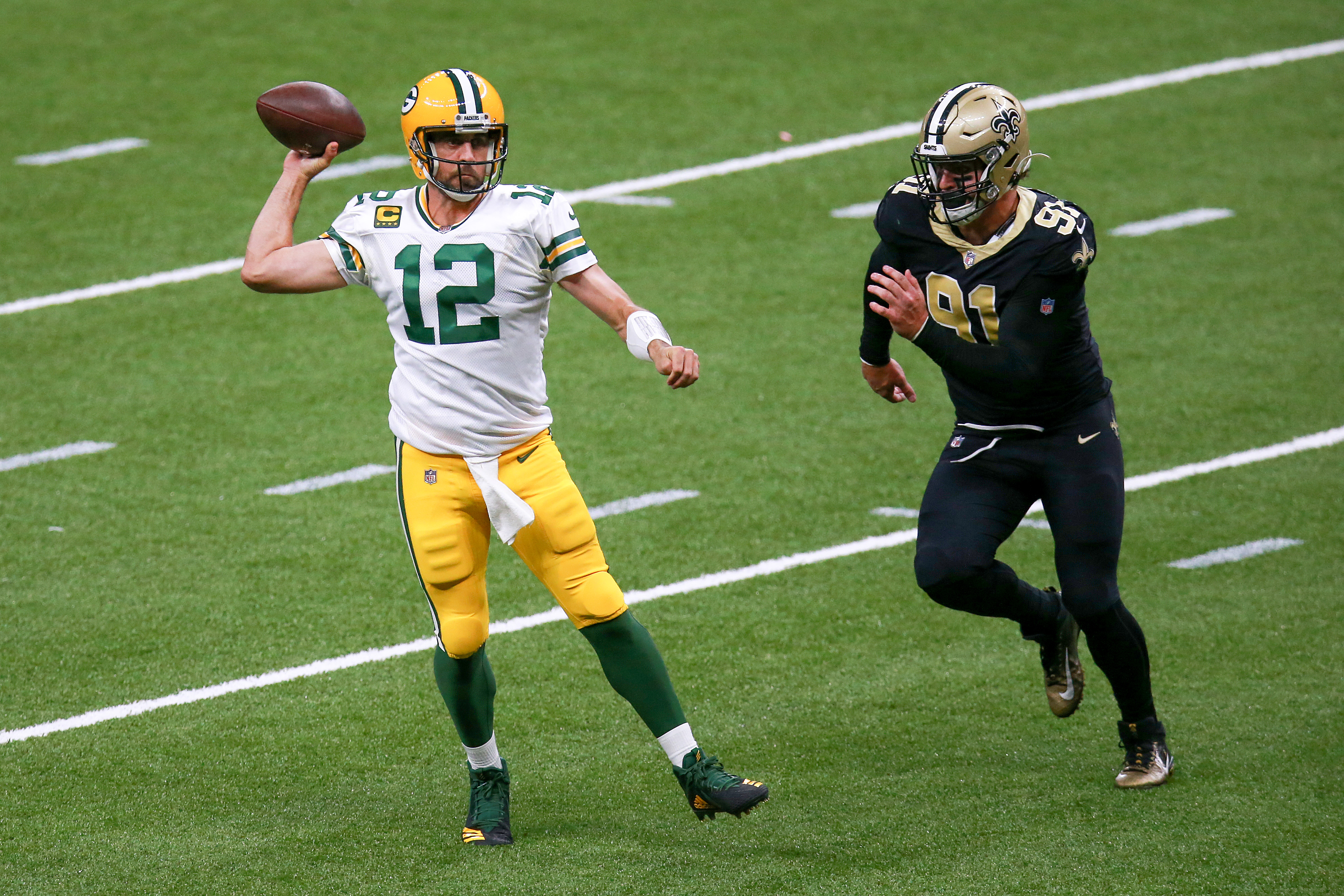 Packers fans show up in force New Orleans Saints game in Jacksonville