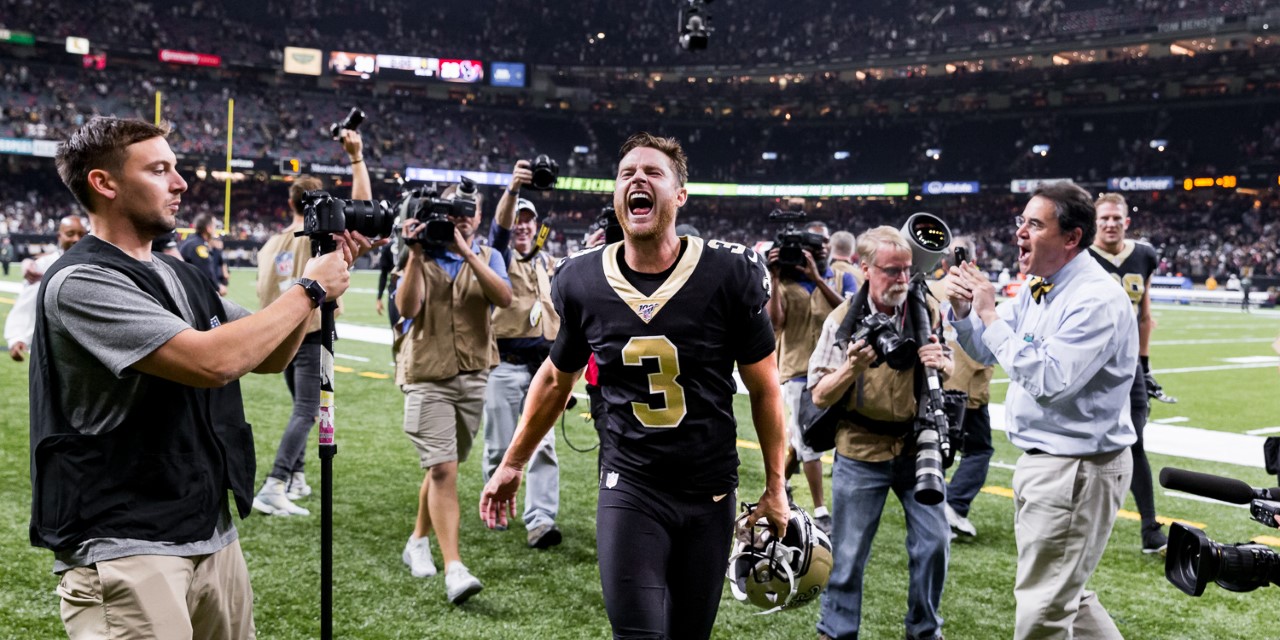 Wil Lutz's field goal caps wild finish as Saints top Texans