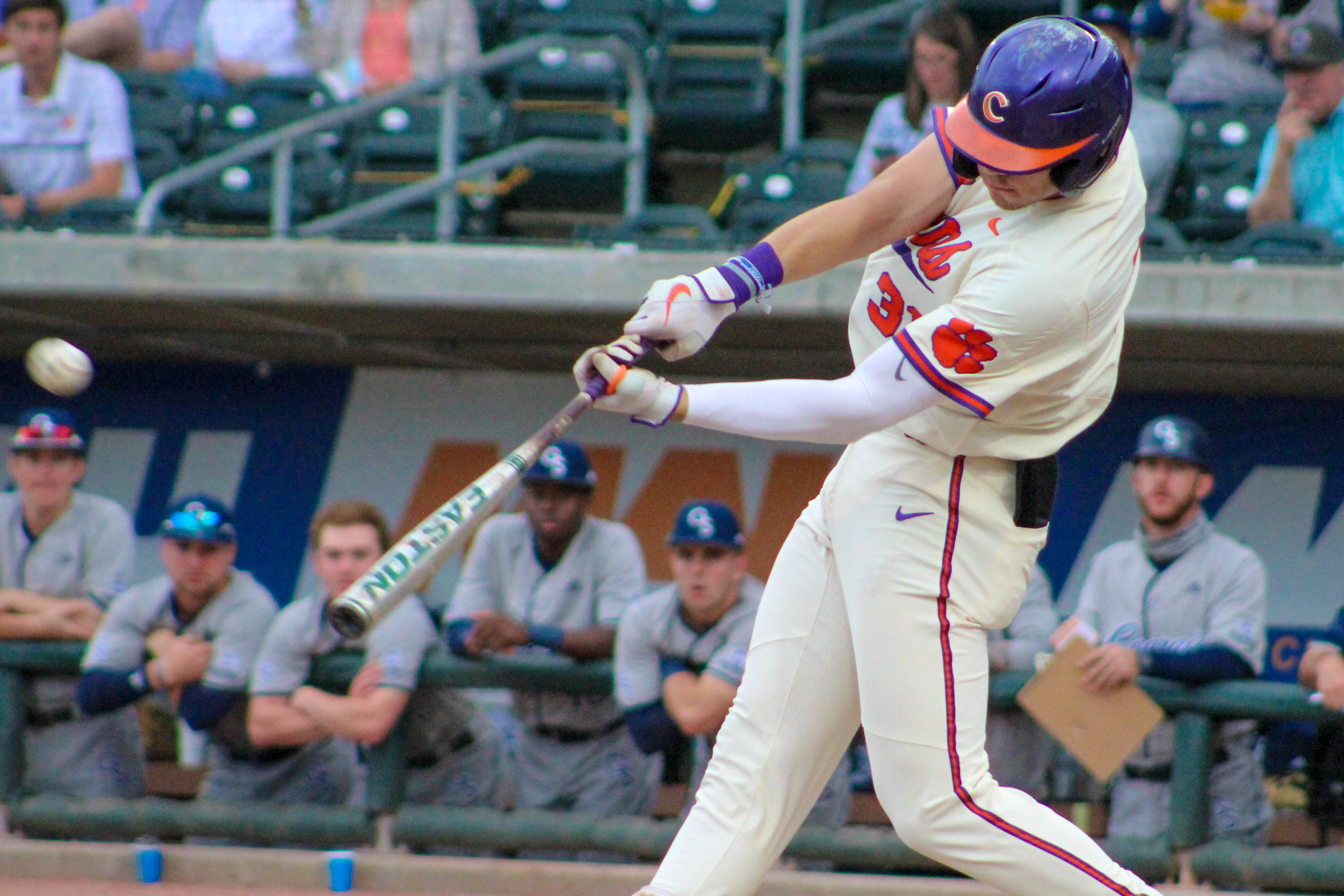 Clemson baseball tops Georgia Southern at SRP Park