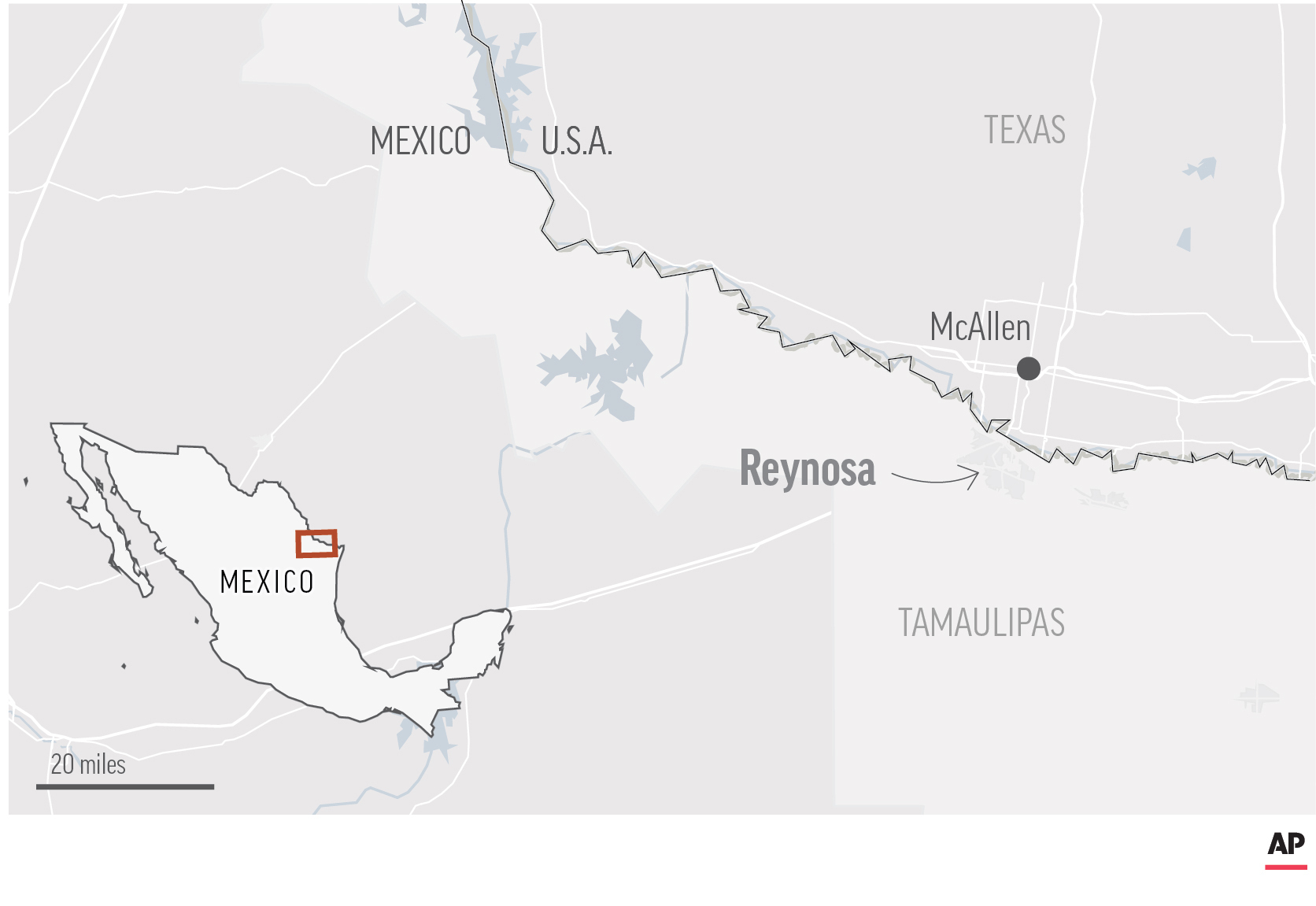 8 more arrests in Mexico border city attacks that killed 19