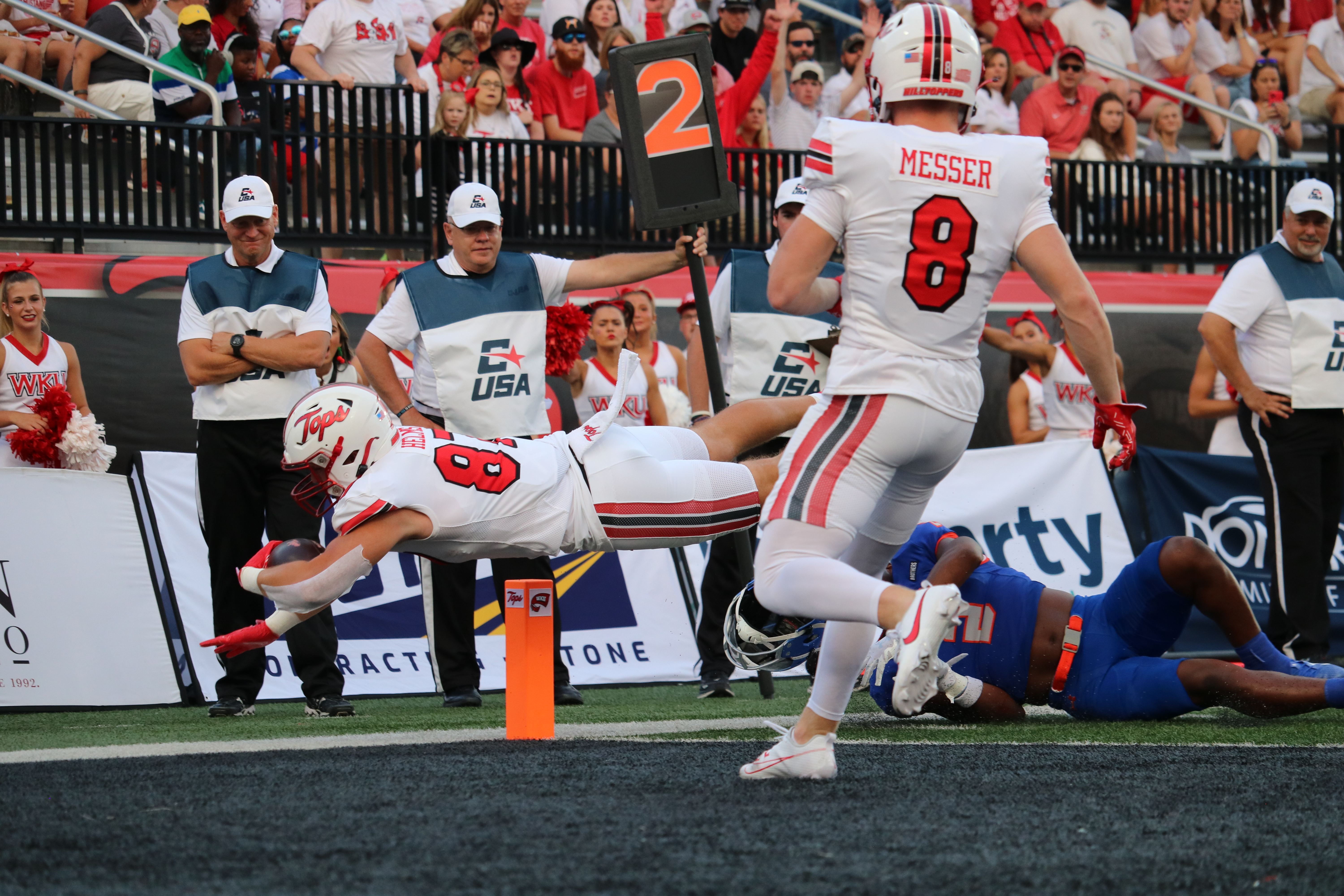 Tops hold pro day at Houchens-Smith Stadium, WKU Sports