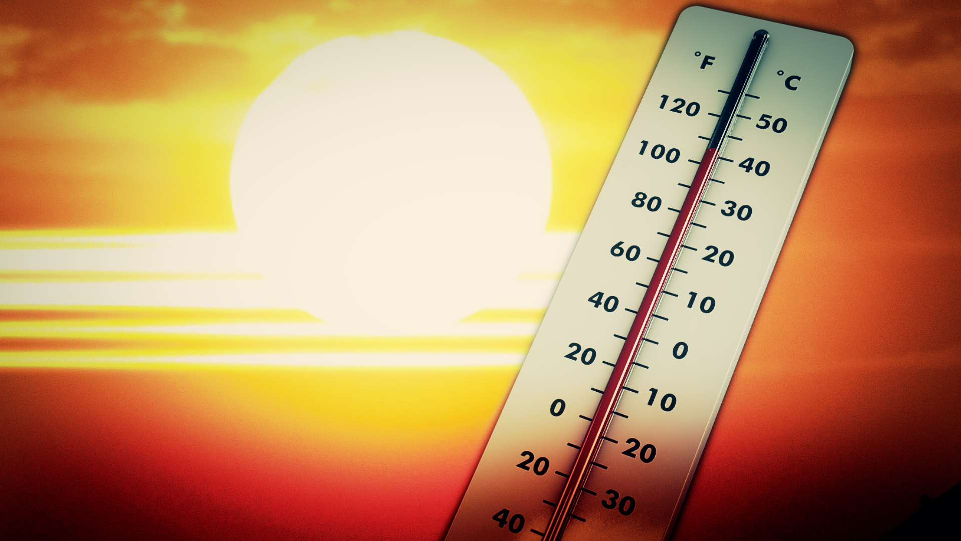 High Temperature PNG Image, A Thermometer Showing High Temperature