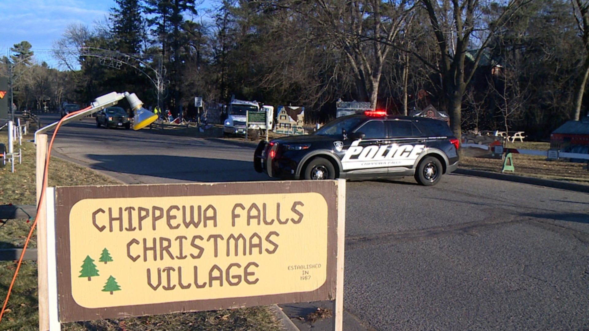 Christmas Village in Irvine Park sustains damage driver arrested