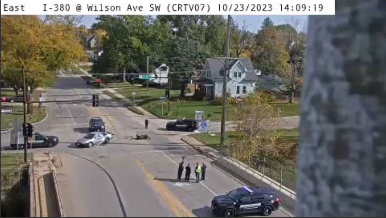 Motorcyclist injured following crash on Wilson Ave and 3rd St. SW