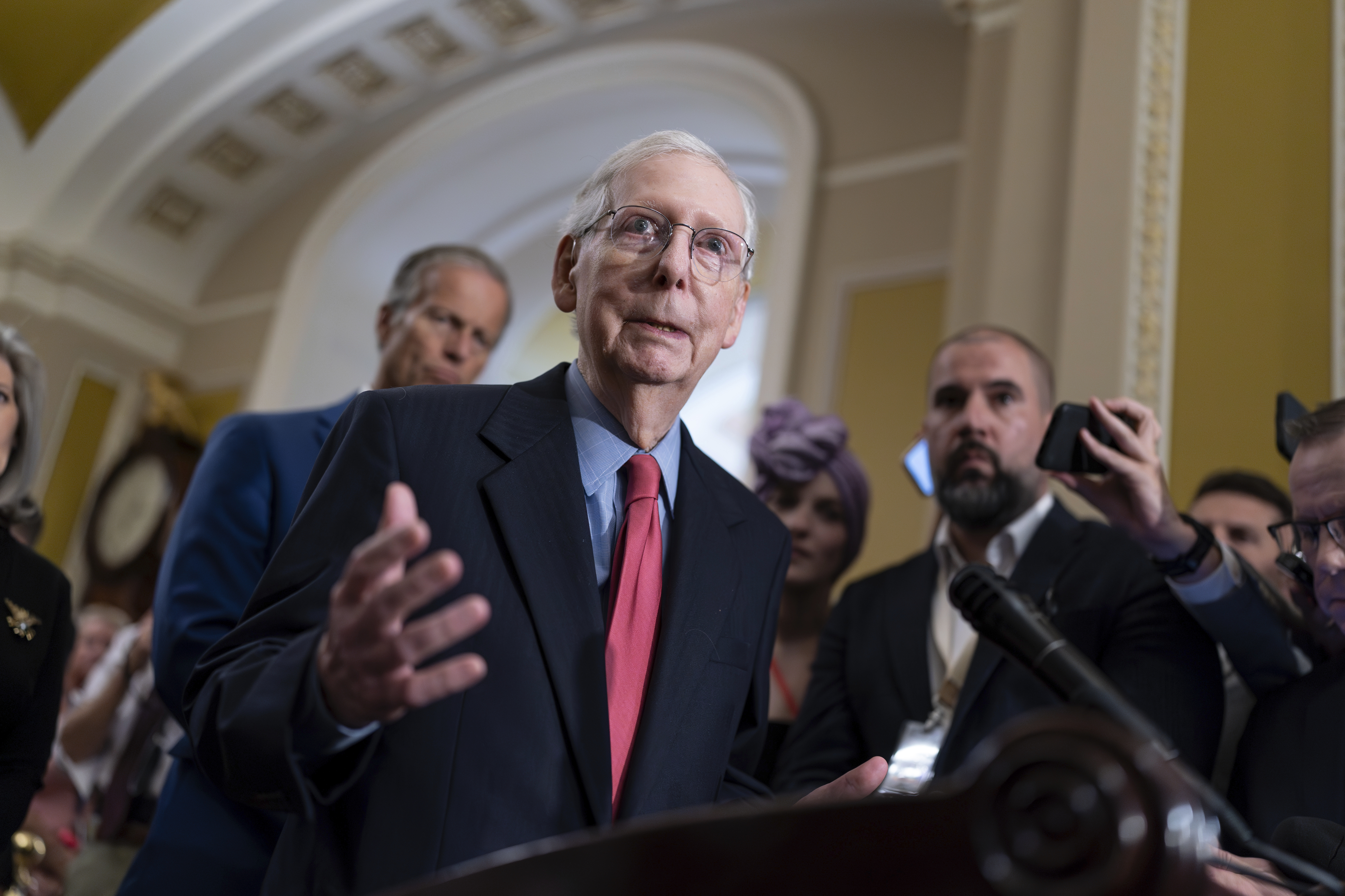 Mitch McConnell's Second Freeze-up Is Going to Be Very Hard for Republicans  to Ignore