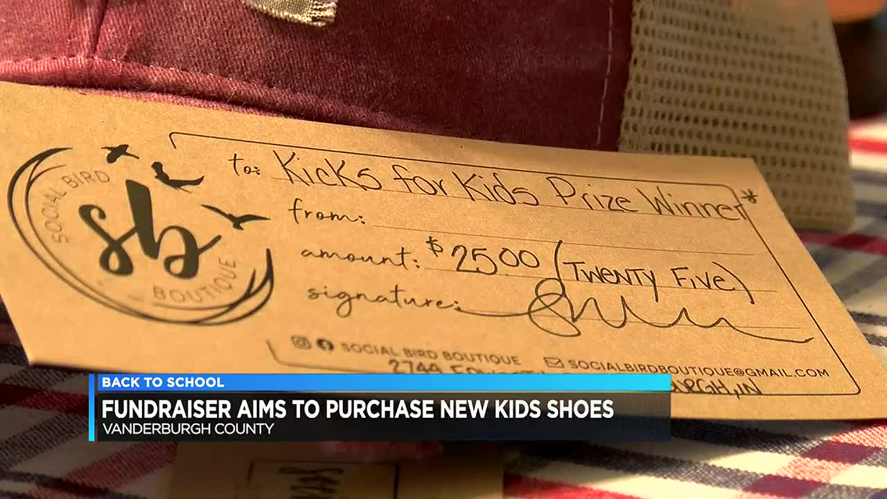 Vanderburgh Co. fundraiser aims to purchase new shoes for kids