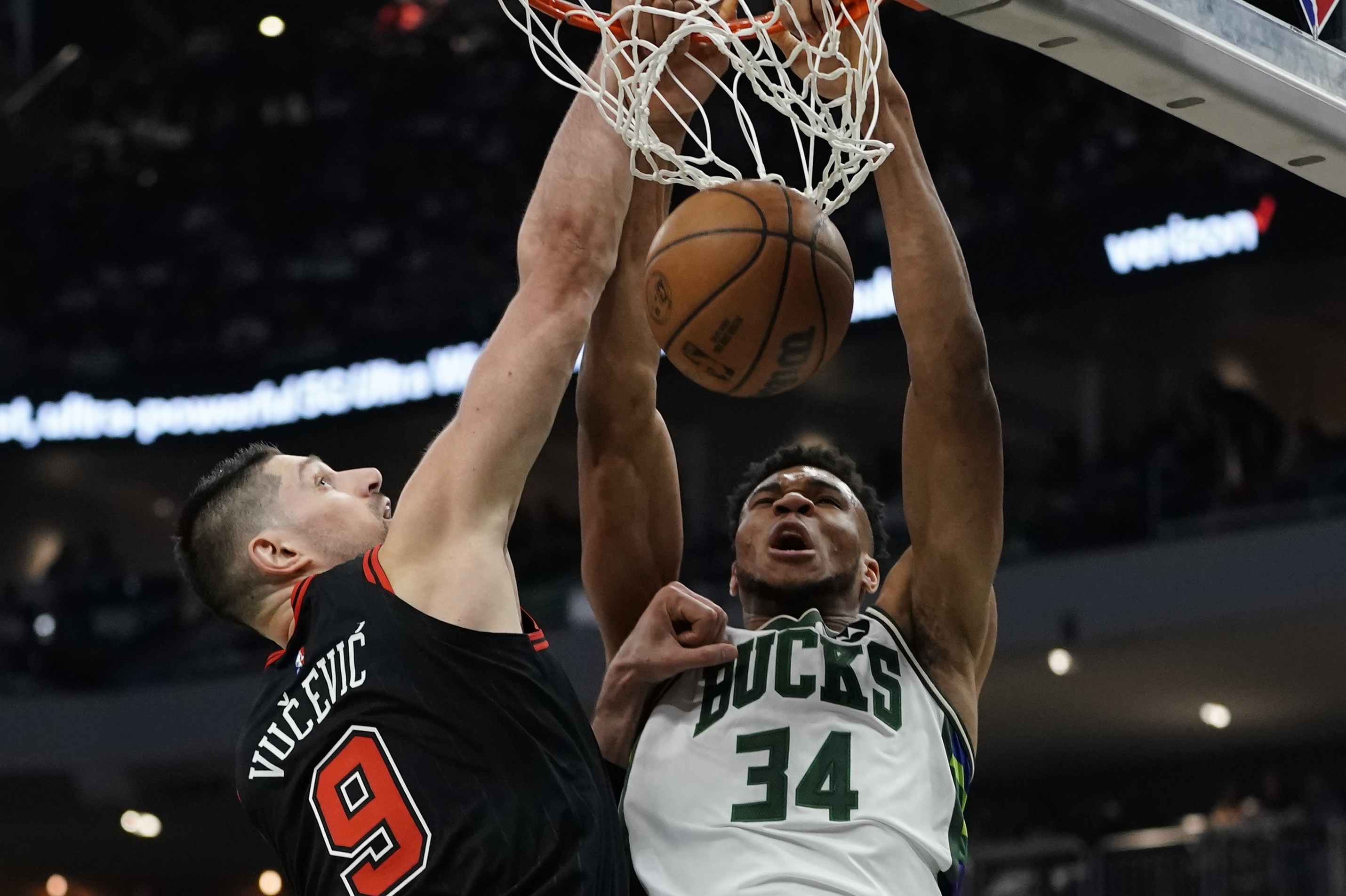 Sandro Mamukelashvili of the Milwaukee Bucks poses for a head shot