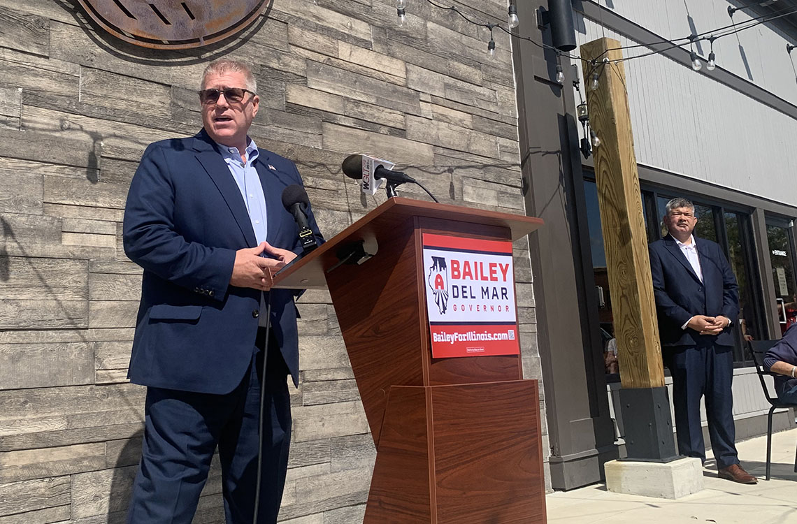 Darren Bailey enters Illinois governor's race, pledging new