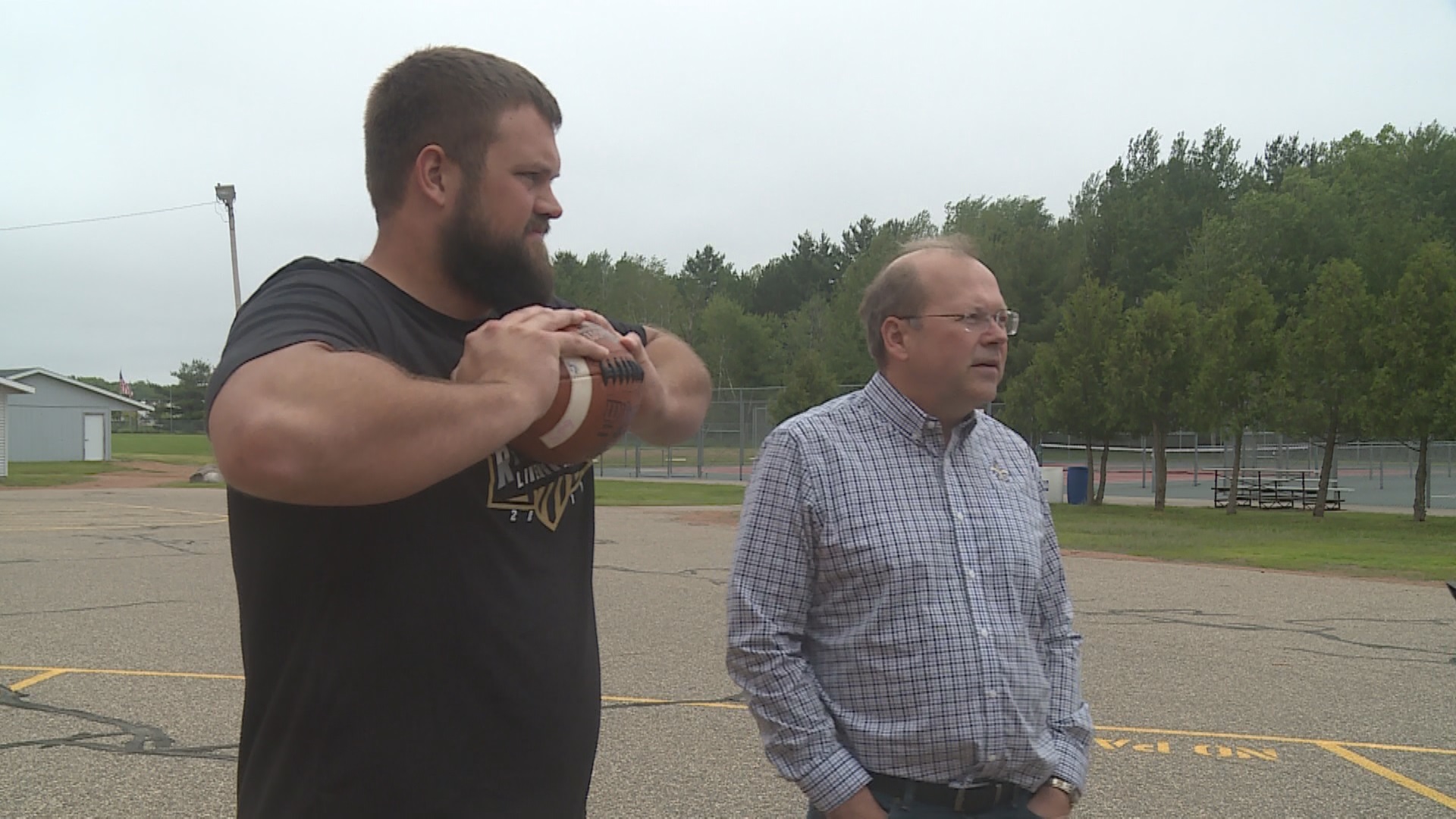Ramczyk returns home, reflects on special bond with his father