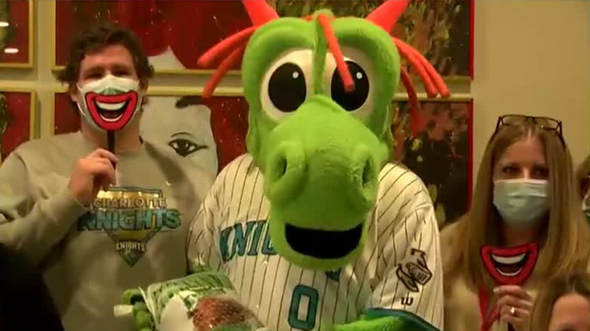 Homer The Dragon is going - Charlotte Knights