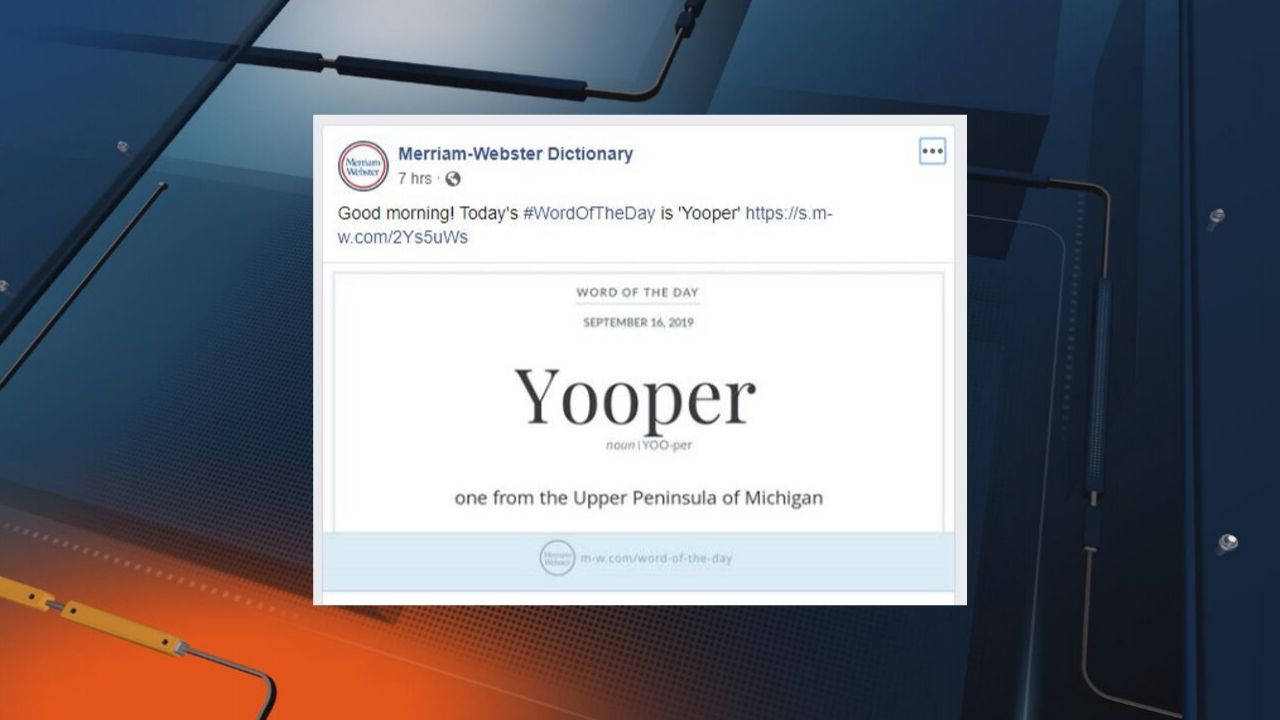 Yooper Featured As Merriam Webster Word Of The Day