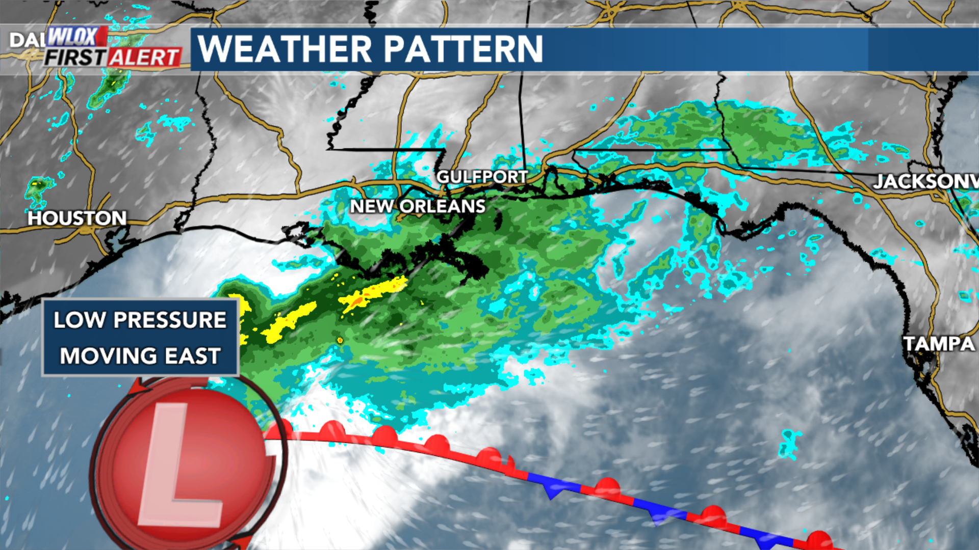 FIRST ALERT FORECAST: Tracking Nicholas; heavy rain/flood threat for SW  Louisiana