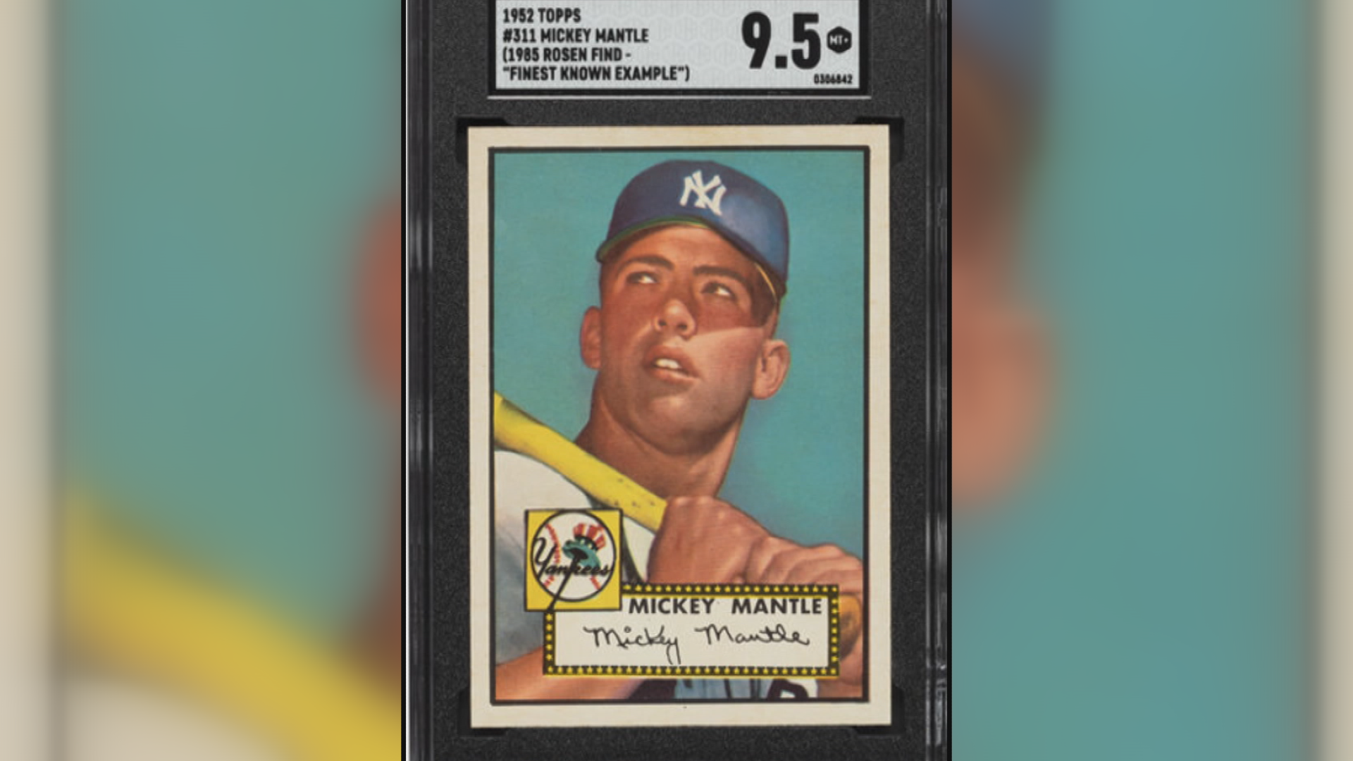 Baseball card sells for more than $12 million at auction